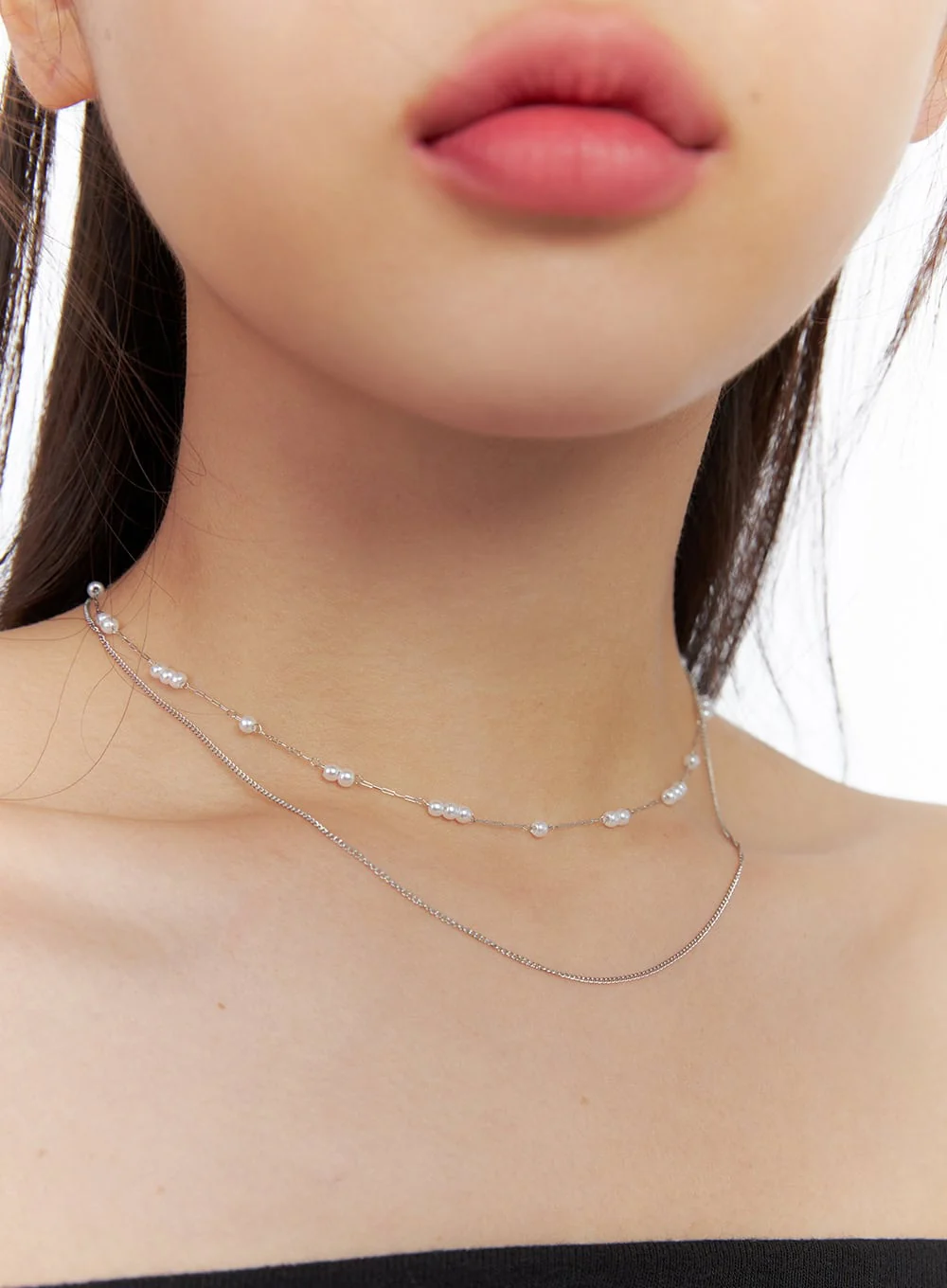 Ivory Glow Necklace IS413 - Image 3