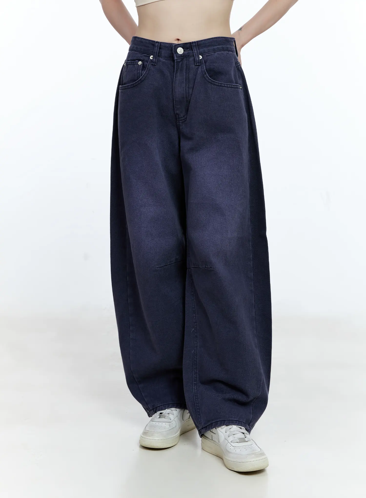 Jaeyoung Washed Wide-Leg Jeans CG507 - Image 10