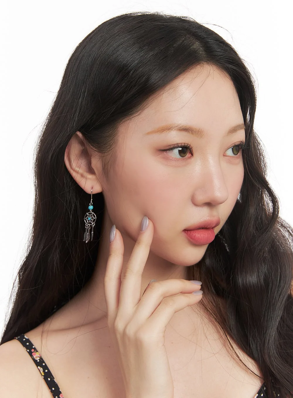 Jane Feathers Earrings CF520 - Image 2