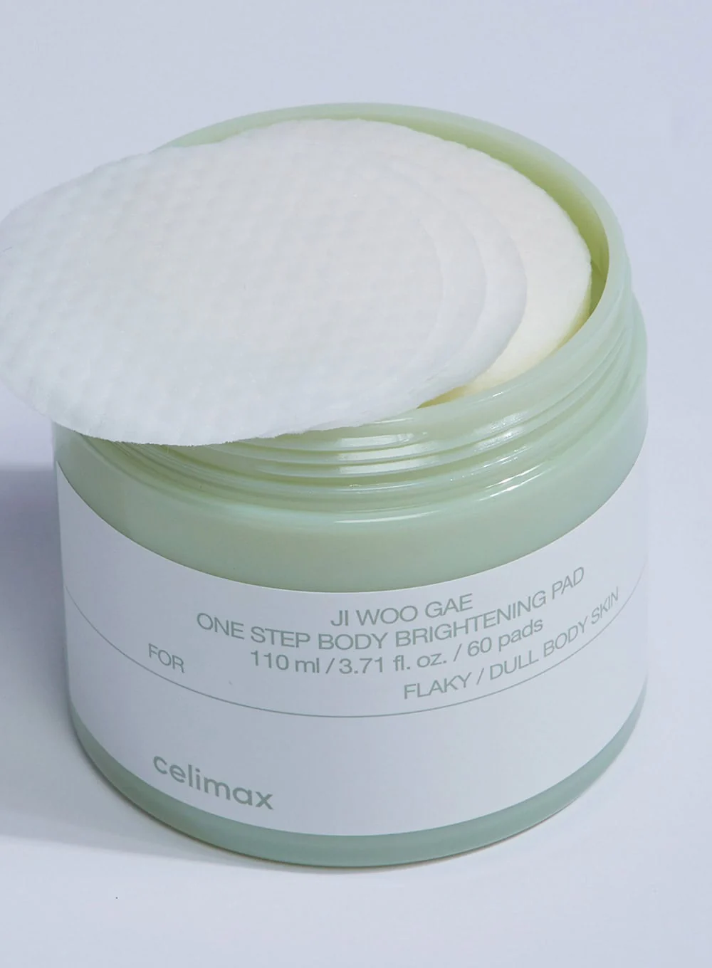 Ji Woo Gae One Step Body Brightening Pad (110ml / 60ea) - Image 2