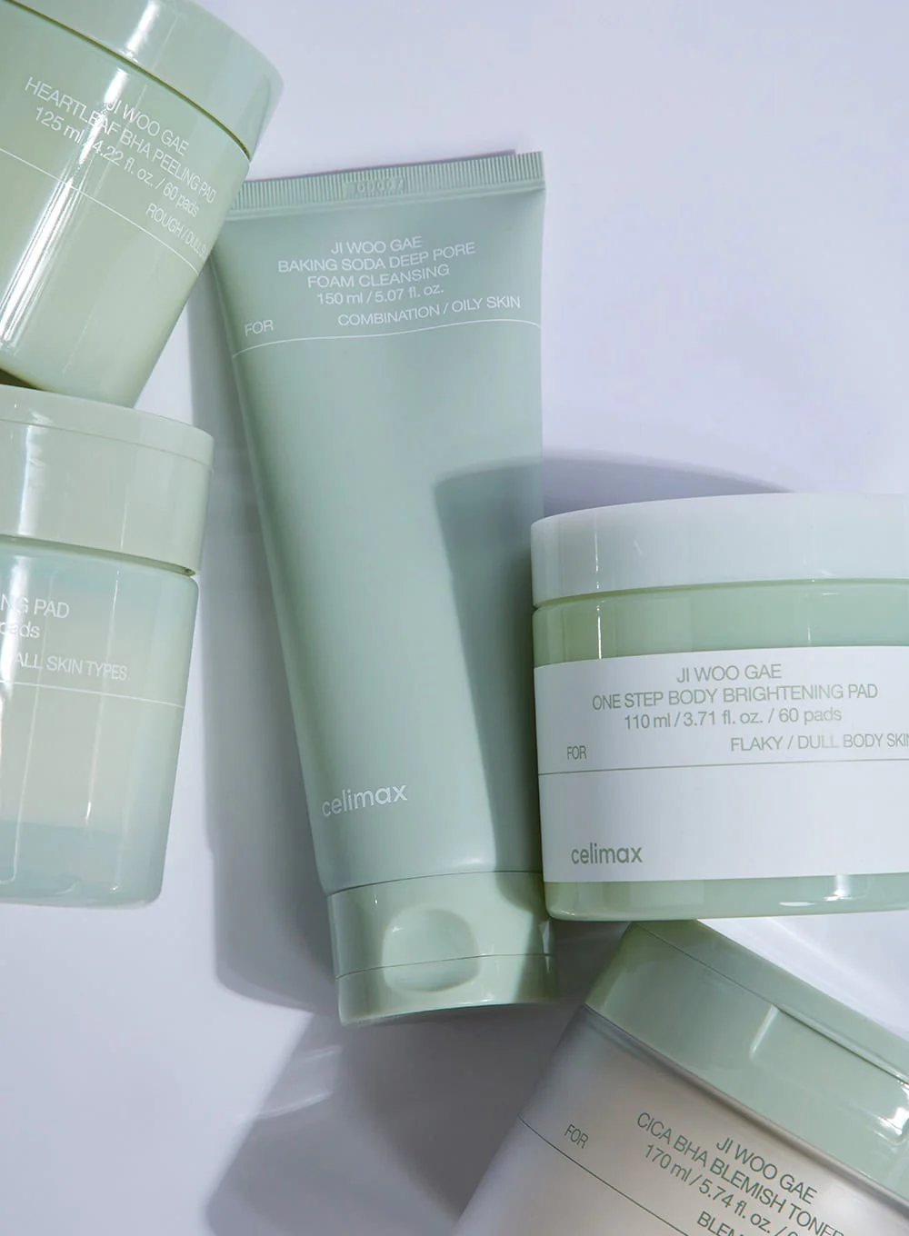 Ji Woo Gae One Step Body Brightening Pad (110ml / 60ea) - Image 3
