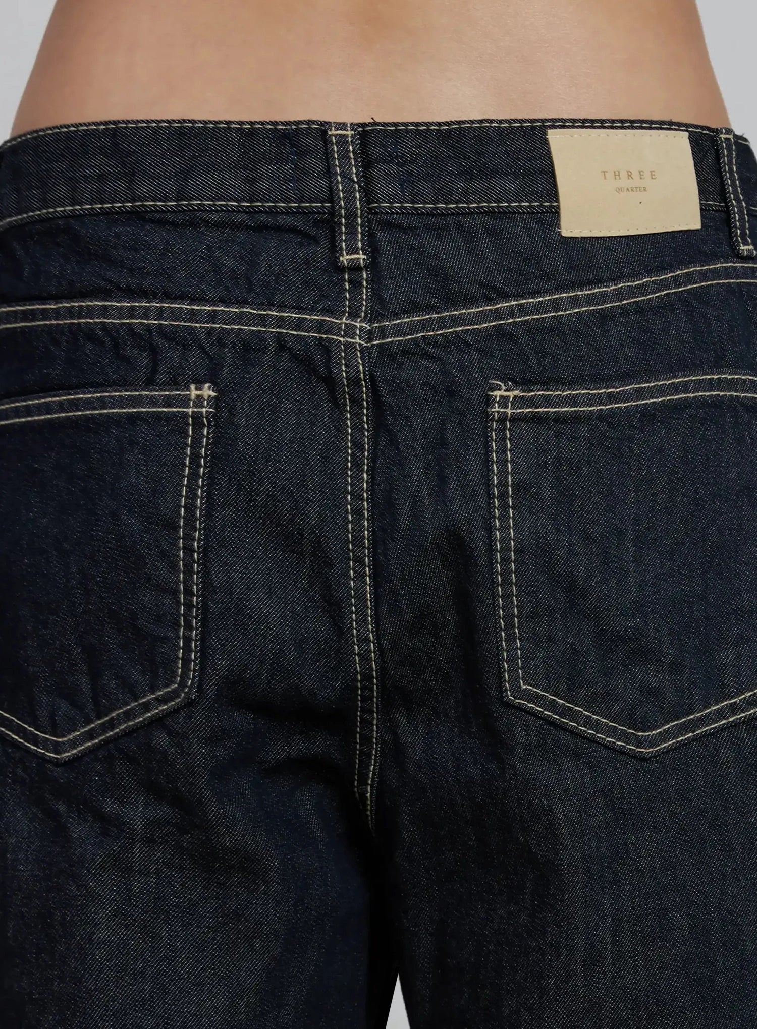 Jillian Dark Wash Casual Straight Jeans IM520 - Image 12