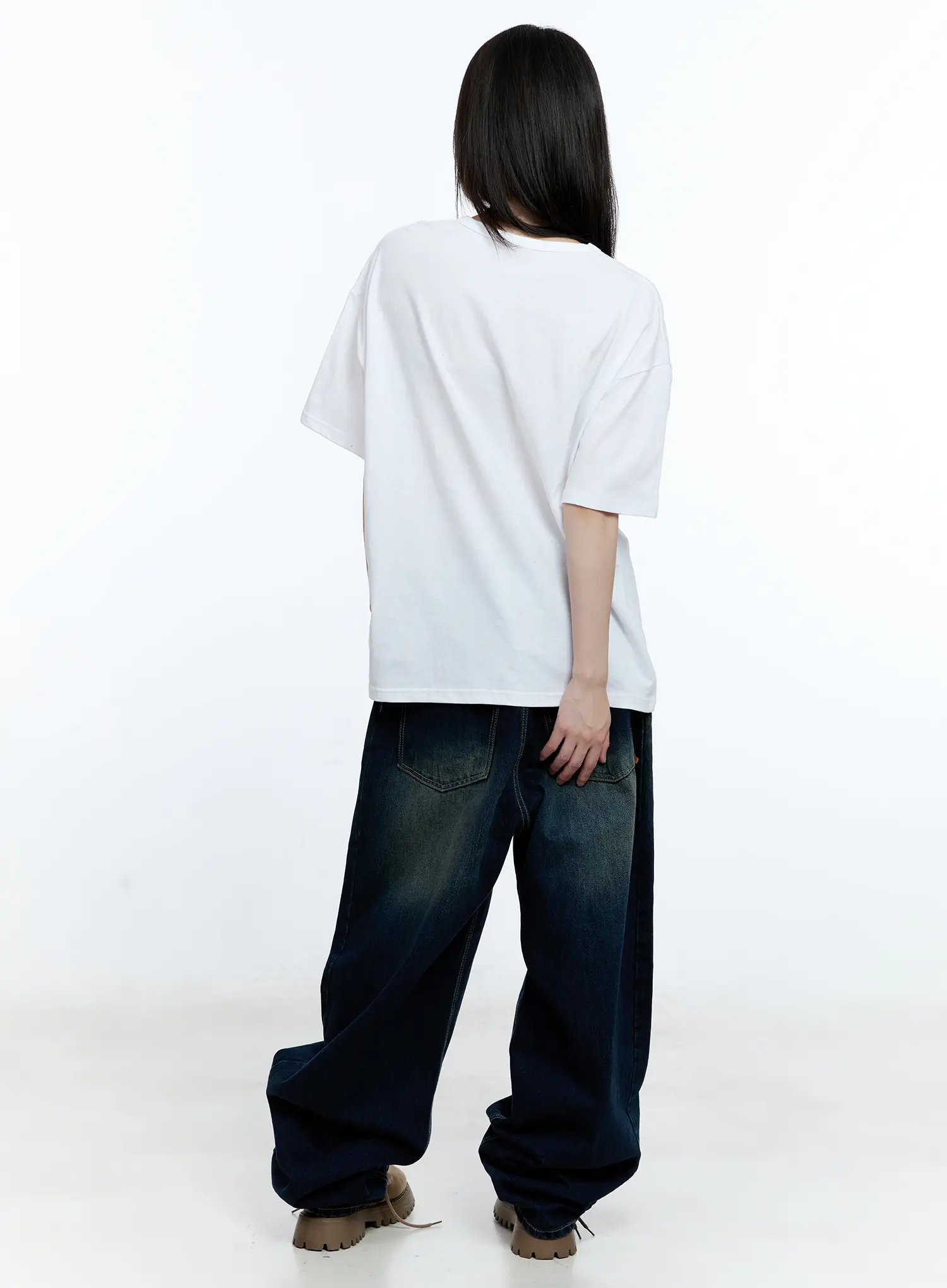 Jinnie Washed Wide-Leg Jeans CG511 - Image 5