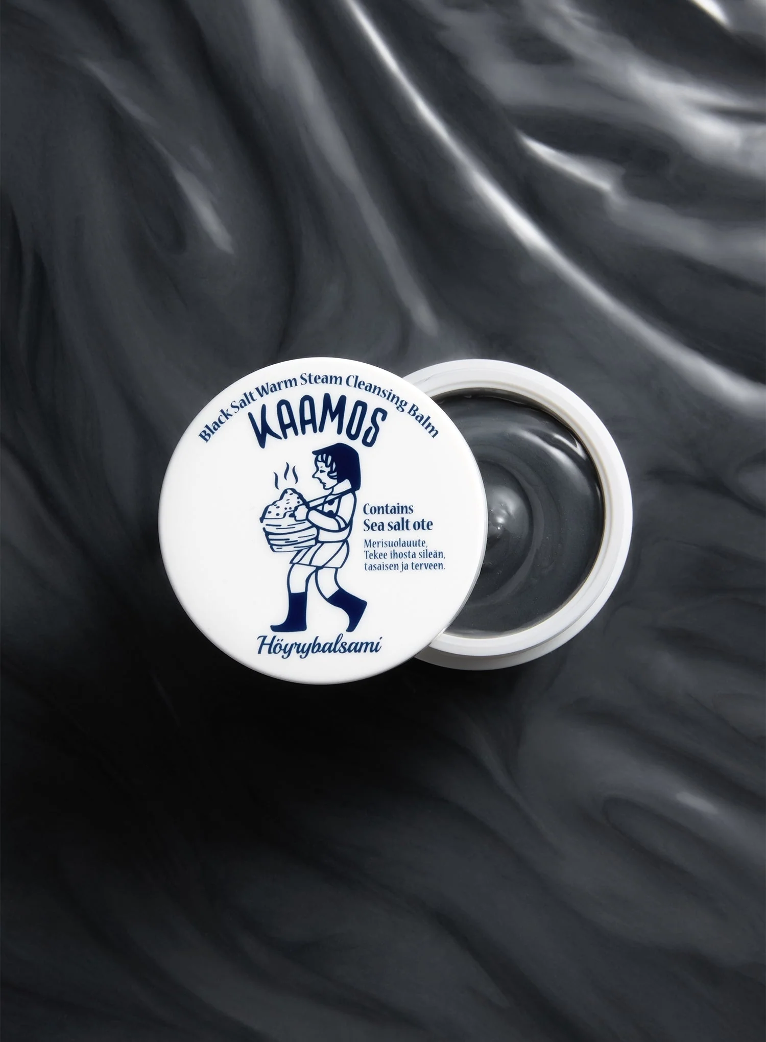 Kaamos Black Salt Warm Steam Cleansing Balm (100g) - Image 6