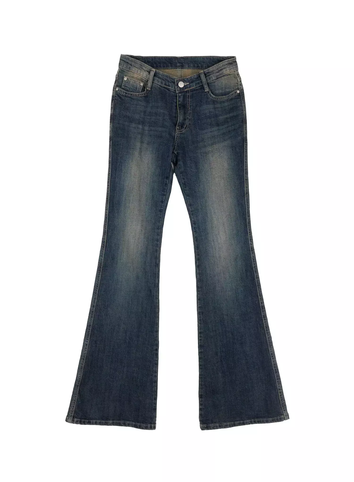 Karla Vintage Logo Flare Jeans IO520 - Image 16