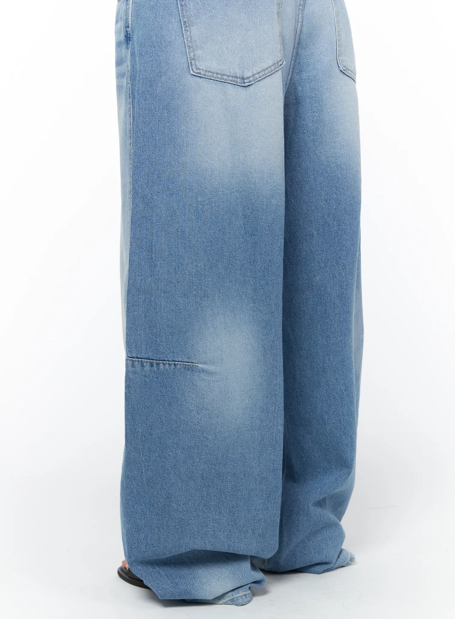 Karrah Washed Relaxed Baggy Jeans CA514 - Image 6