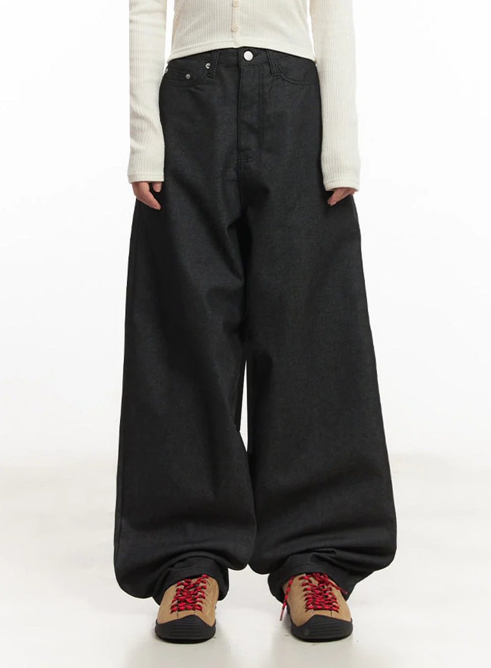 Kassandra Wide-Leg Baggy Jeans IA515 - Image 5