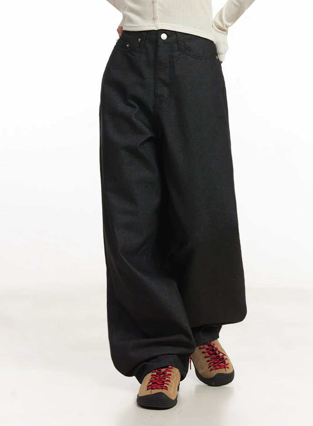 Kassandra Wide-Leg Baggy Jeans IA515 - Image 8