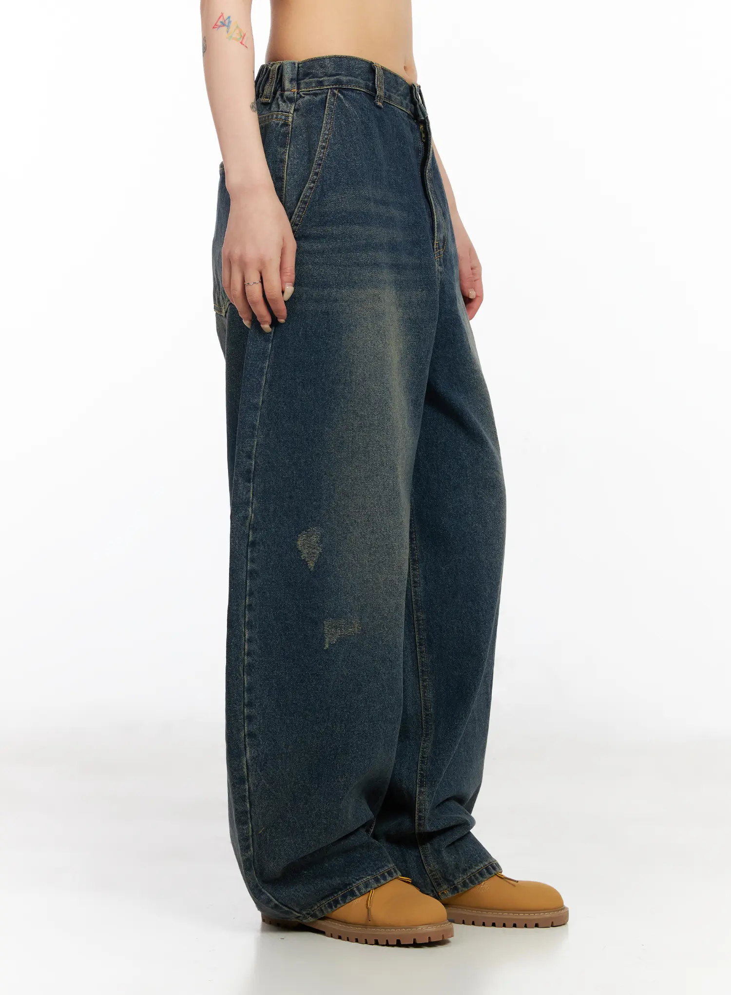 Katerina High-Waisted Baggy Jeans CM516 - Image 4