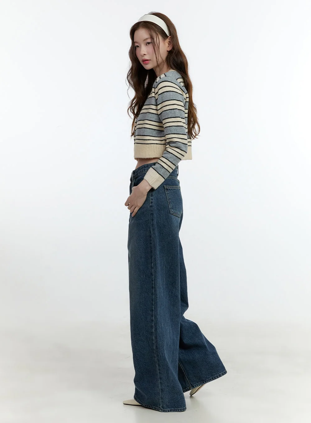 Klaudia Wide-Leg Jeans CF503 - Image 10