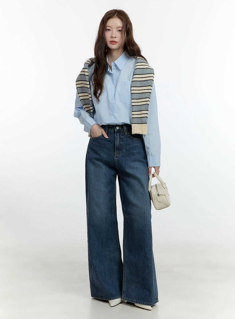 Klaudia Wide-Leg Jeans CF503 - Image 2