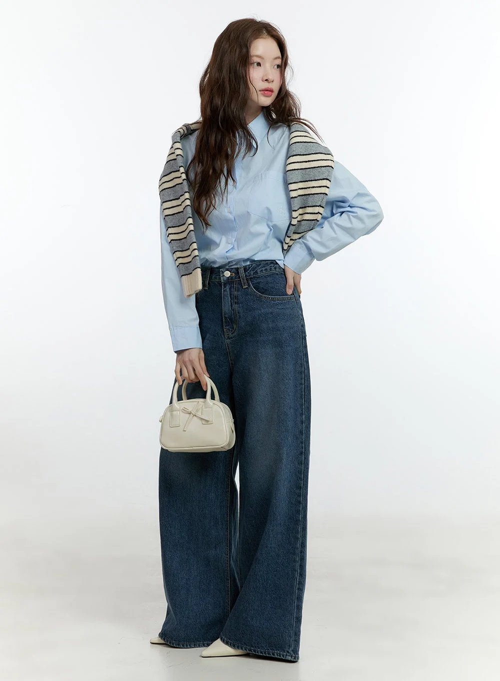 Klaudia Wide-Leg Jeans CF503 - Image 8