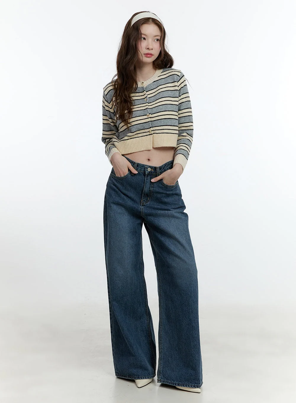 Klaudia Wide-Leg Jeans CF503 - Image 9
