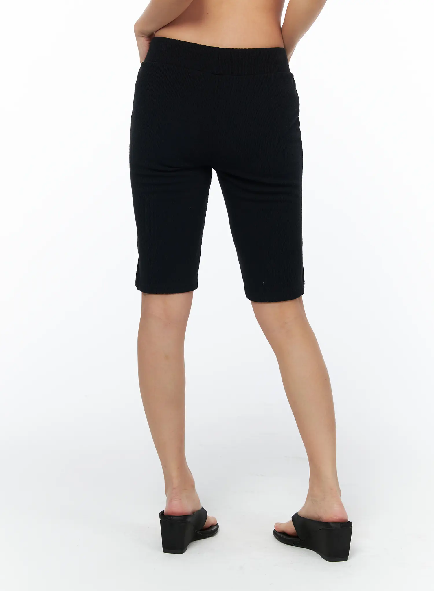 Knee-Length Biker Shorts CA516 - Image 4