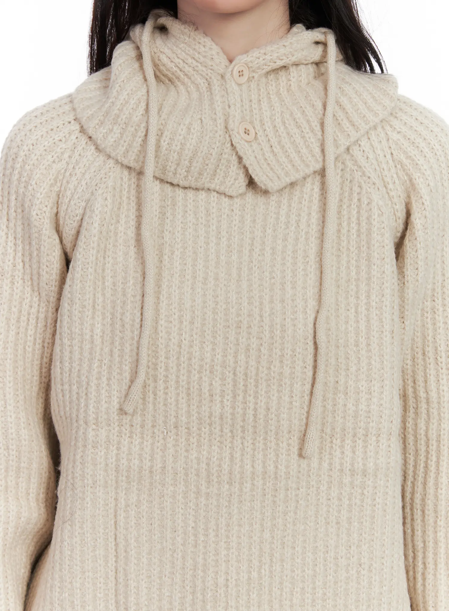Knit Balaclava And Sweater Set CN526 - Image 11