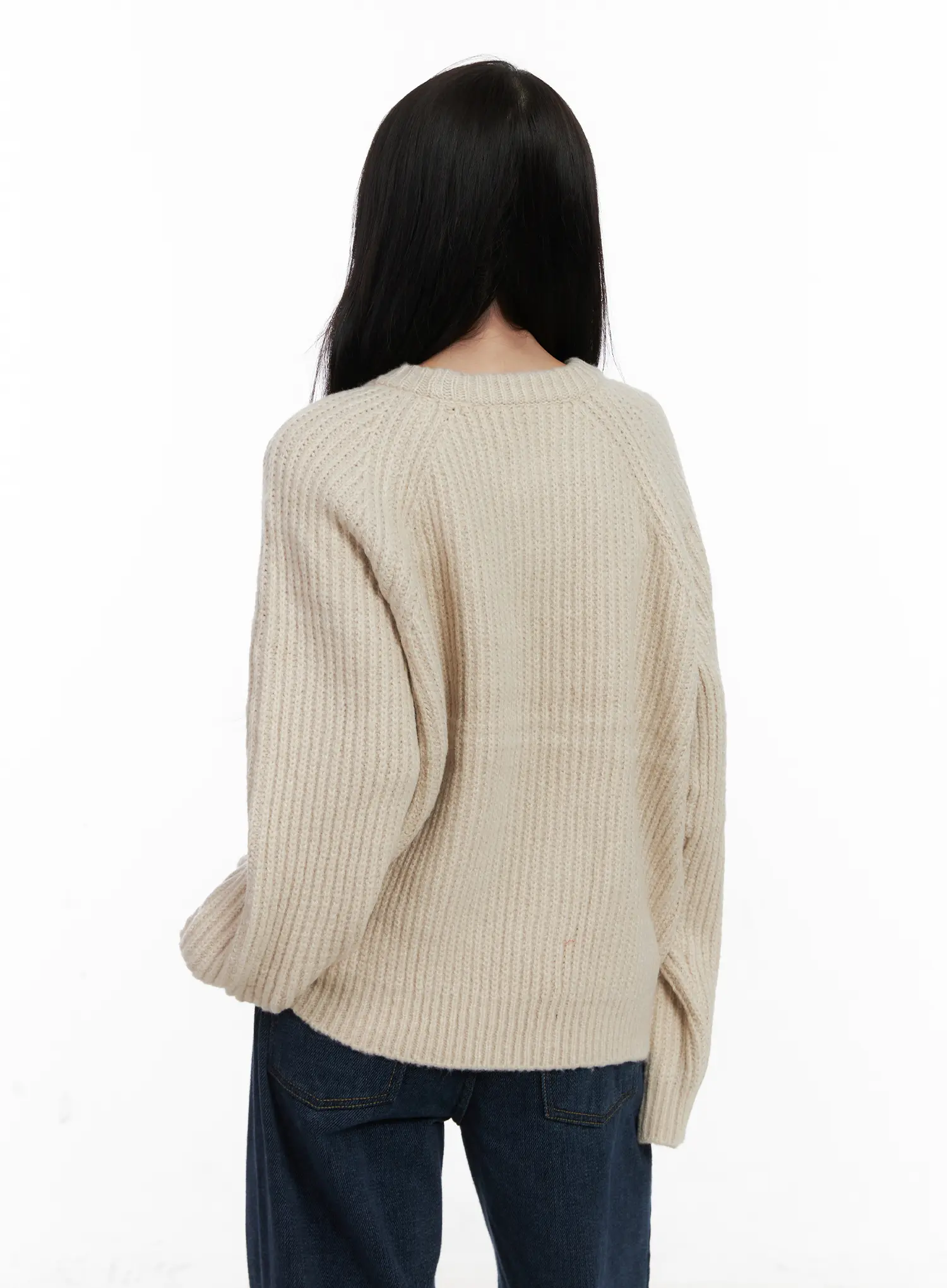 Knit Balaclava And Sweater Set CN526 - Image 5