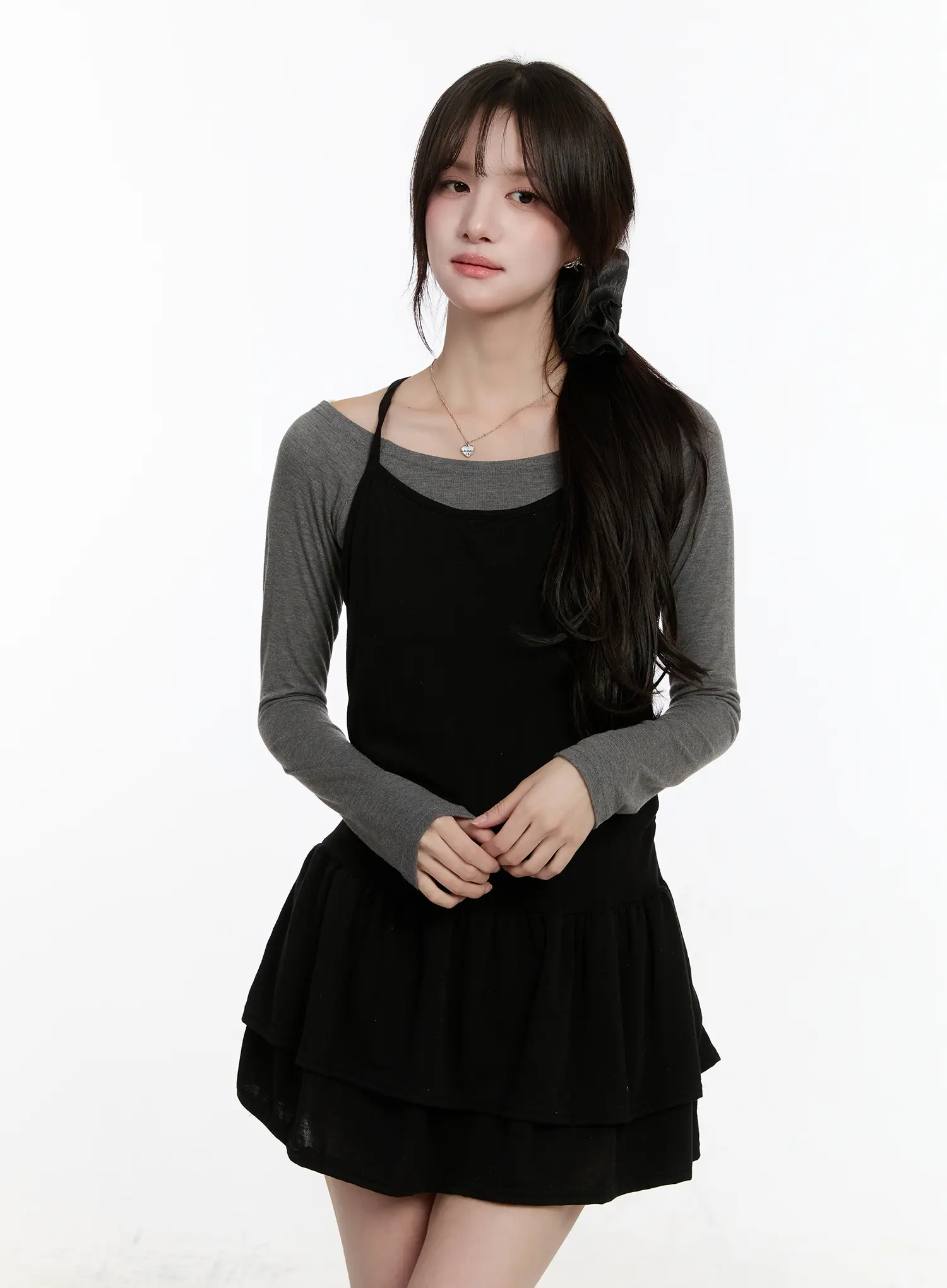 Knit Dress and Long Sleeve Top Set CM510 - Image 2