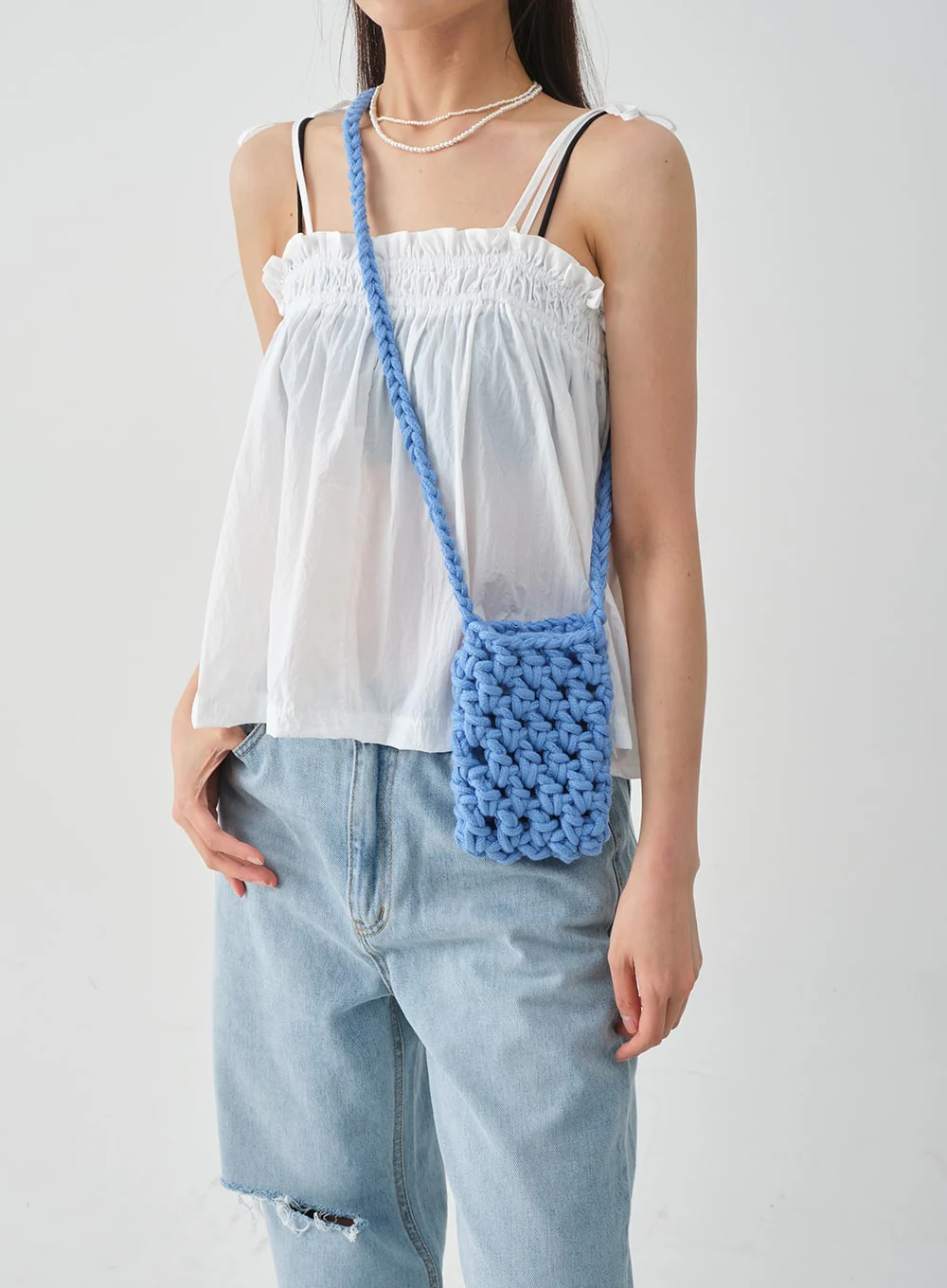 Knitted Crossbody Bag CY31 - Image 2