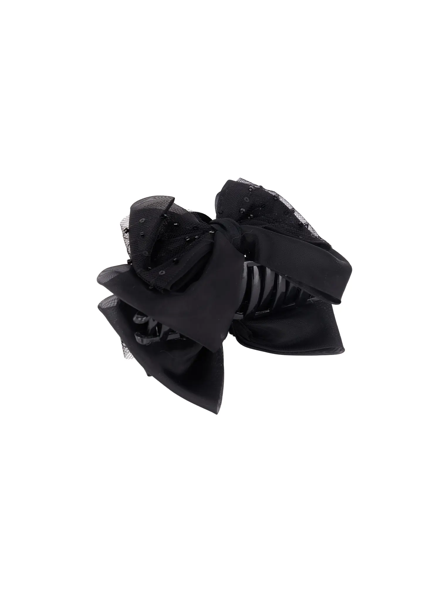 Lace Beads Bow Claw Clip F502 - Image 4