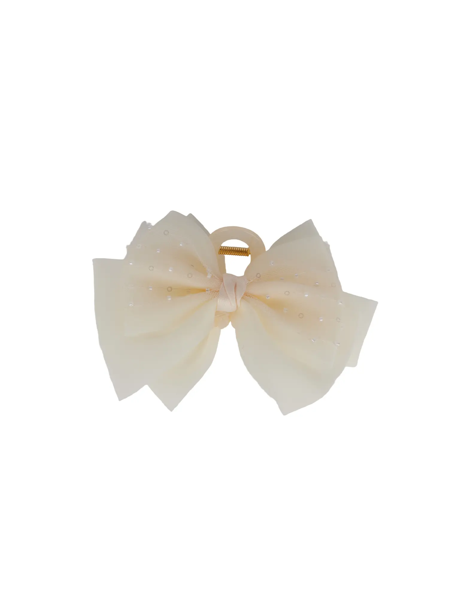 Lace Beads Bow Claw Clip F502 - Image 6