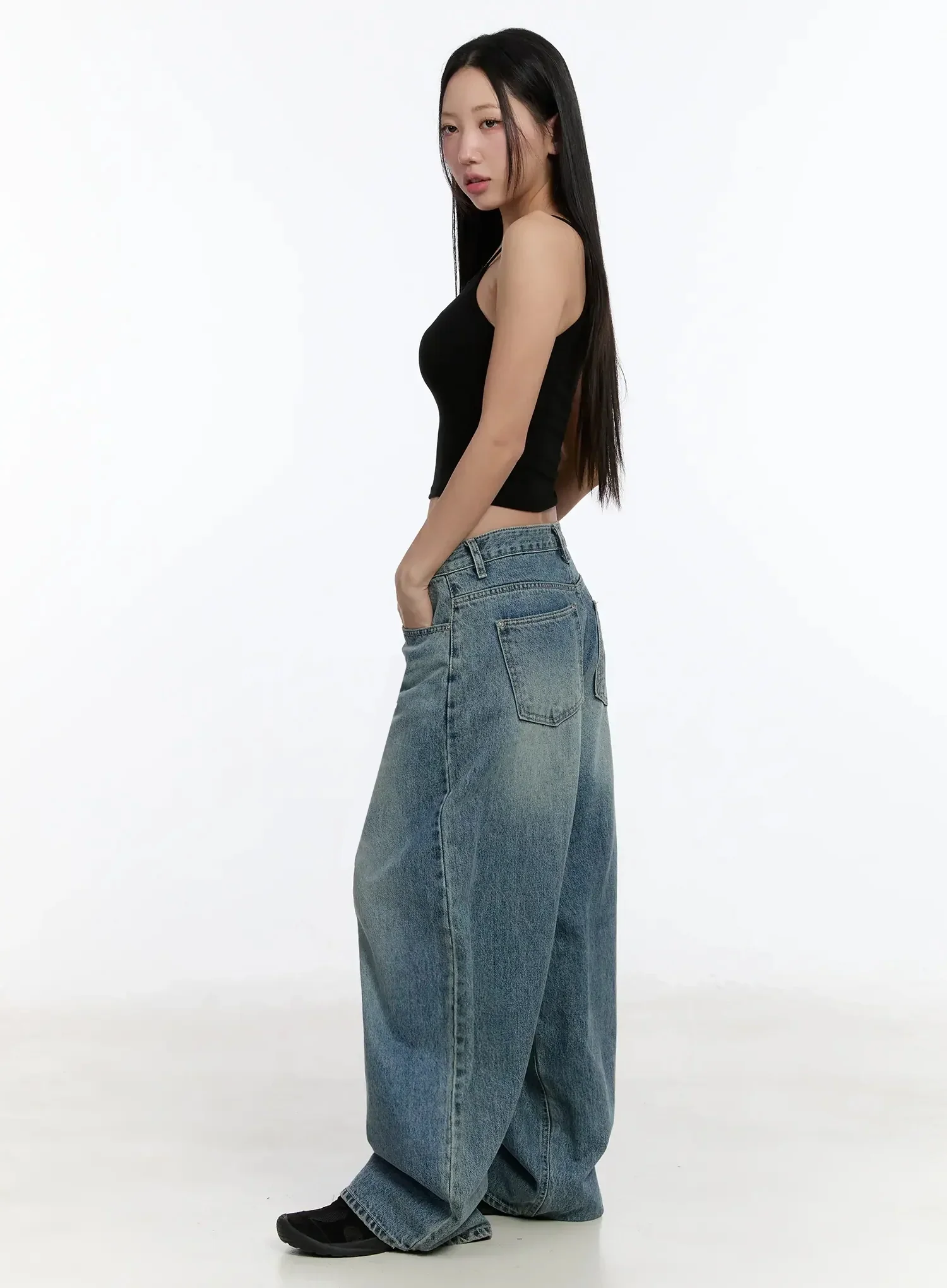 Lace Cropped Tank Top IM509 - Image 10