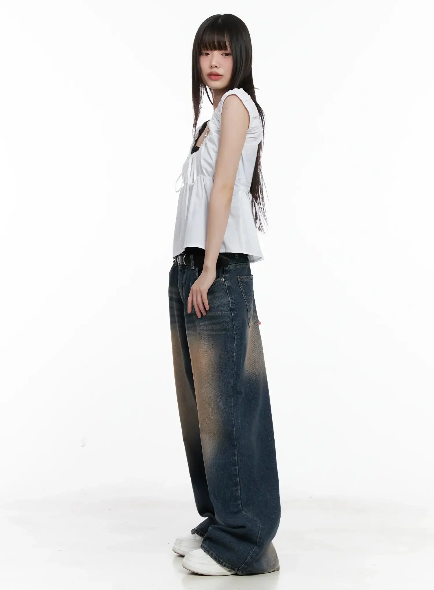 Lace Detail Blouse IL531 - Image 13