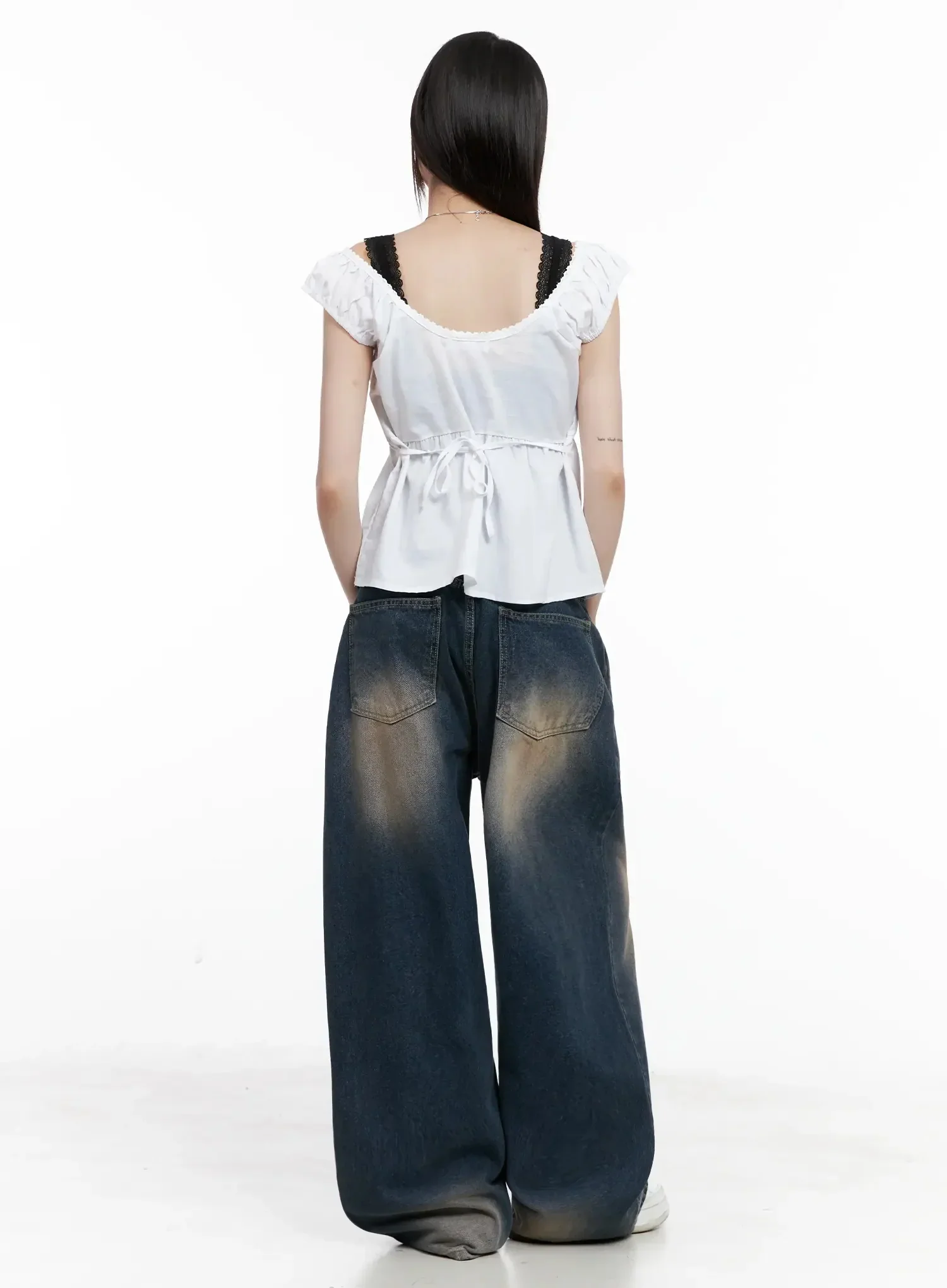 Lace Detail Blouse IL531 - Image 14