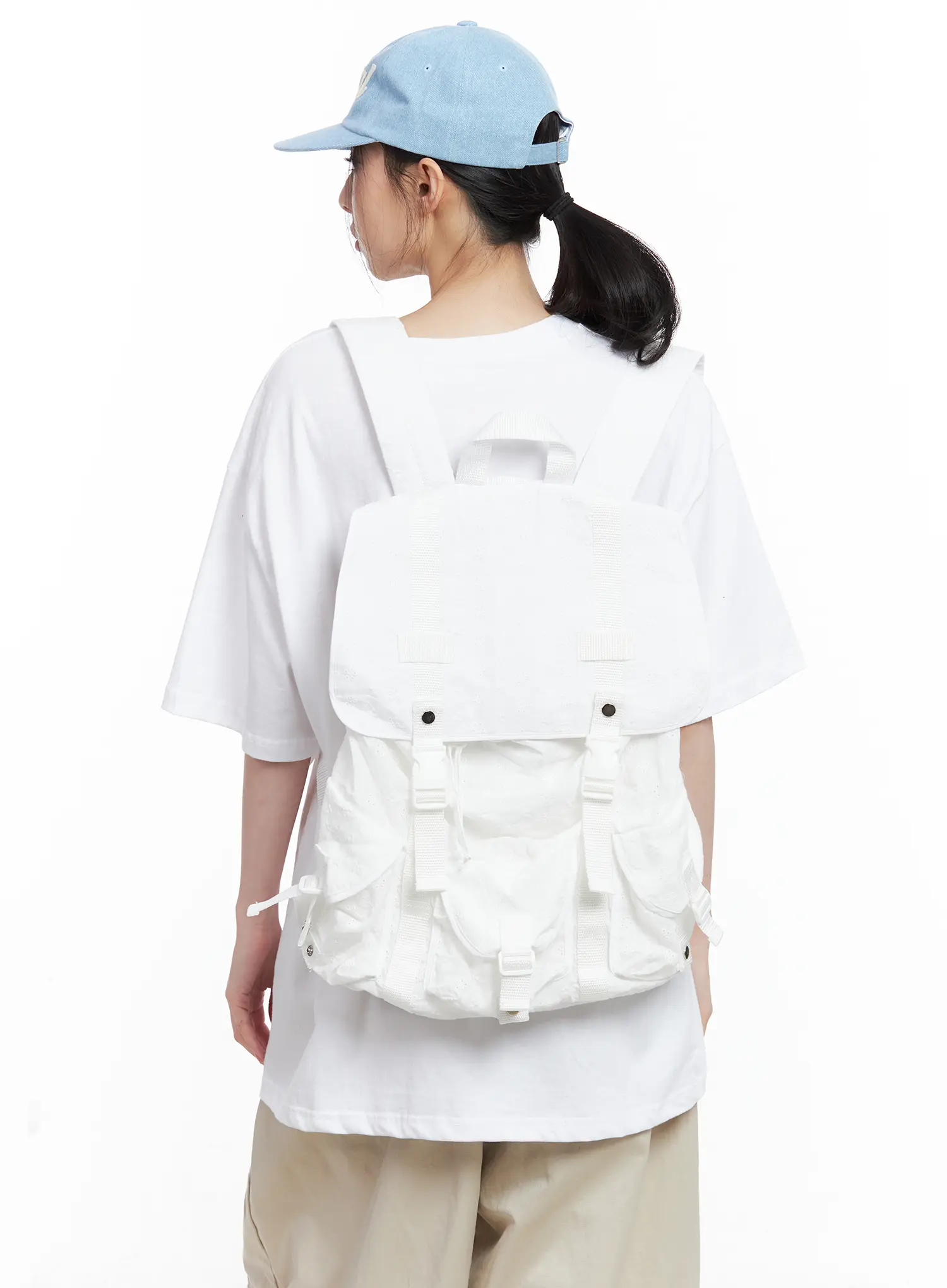 Lace Drawstring Backpack CU530
