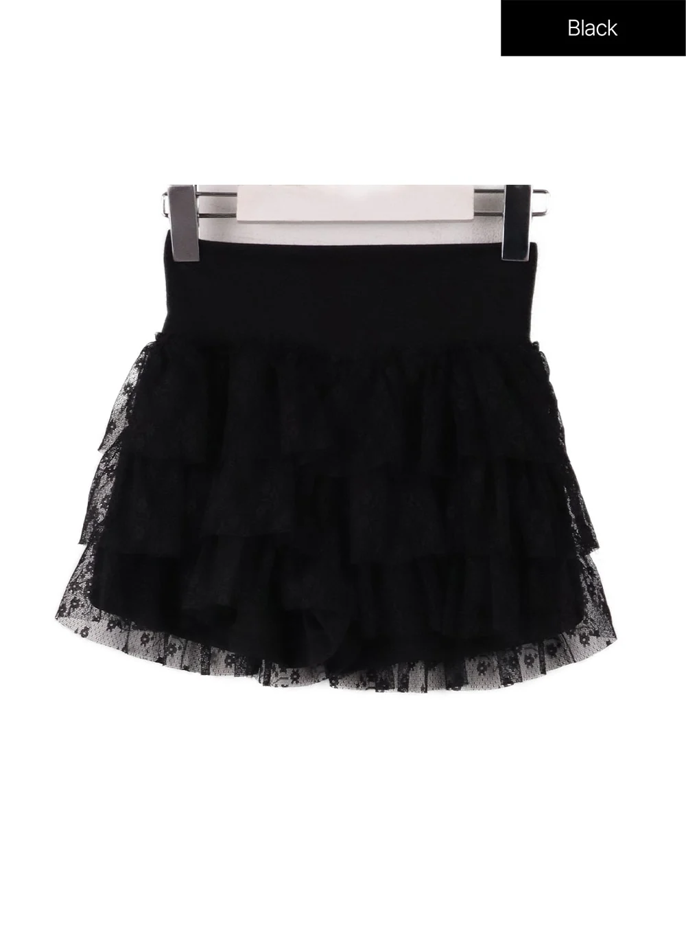 Lace Frill Layered Mini Skirt CF414 - Image 8