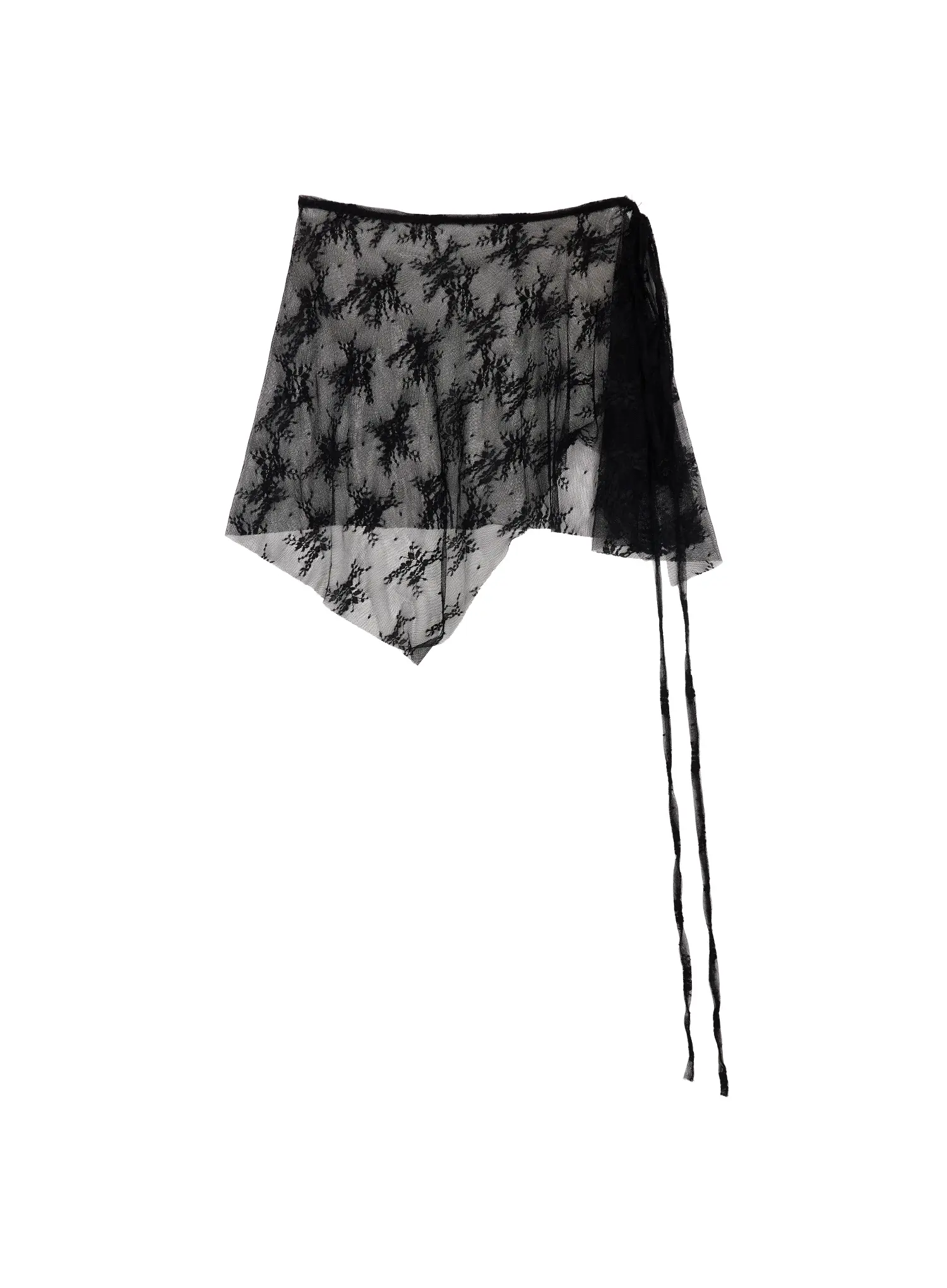 Lace Sheer Midi Wrap Skirt CF510 - Image 12