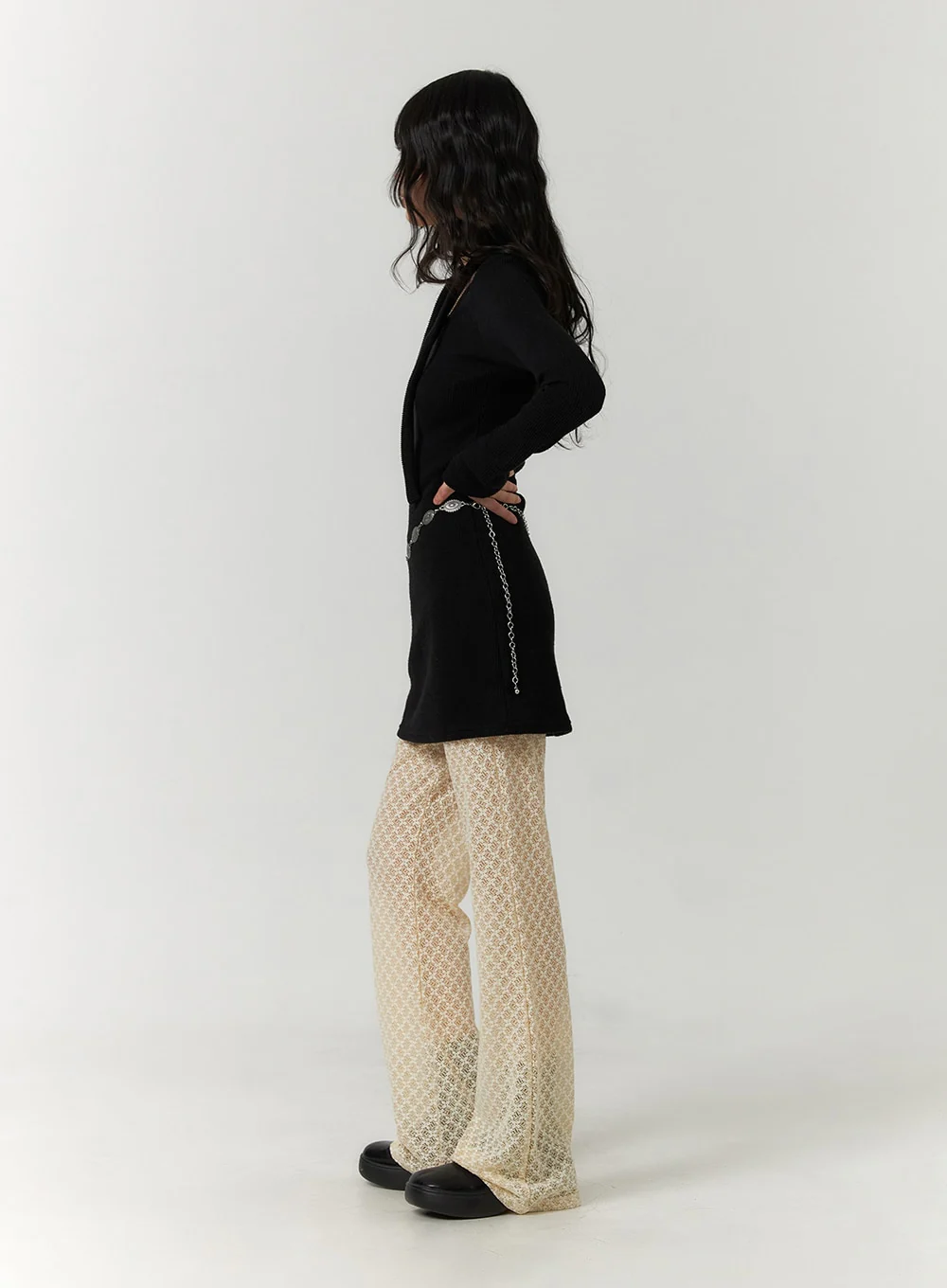 Lace Slim Pants CF407 - Image 4