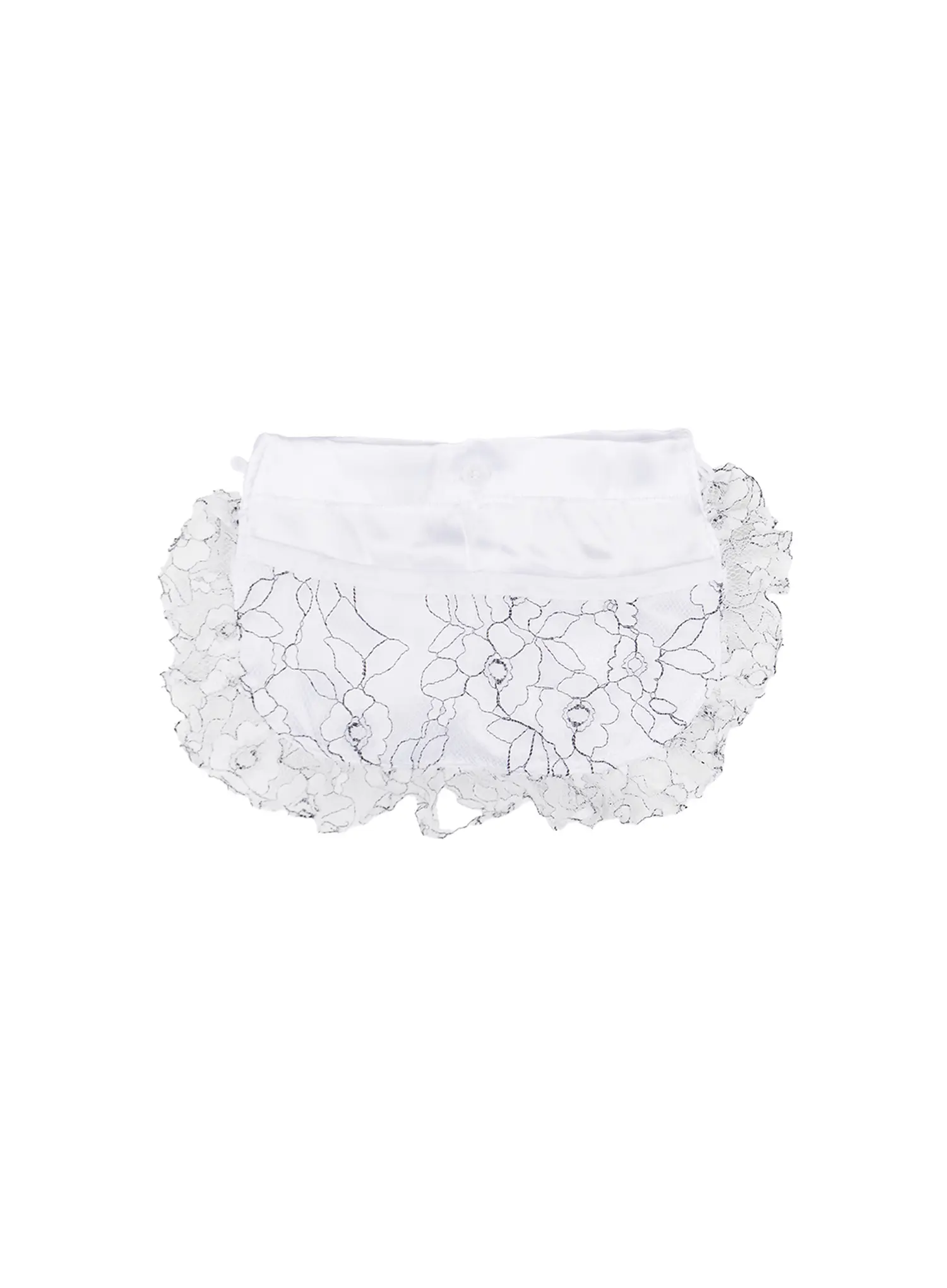 Lace-Trim 2-Way Crossbody Bag CL501 - Image 15