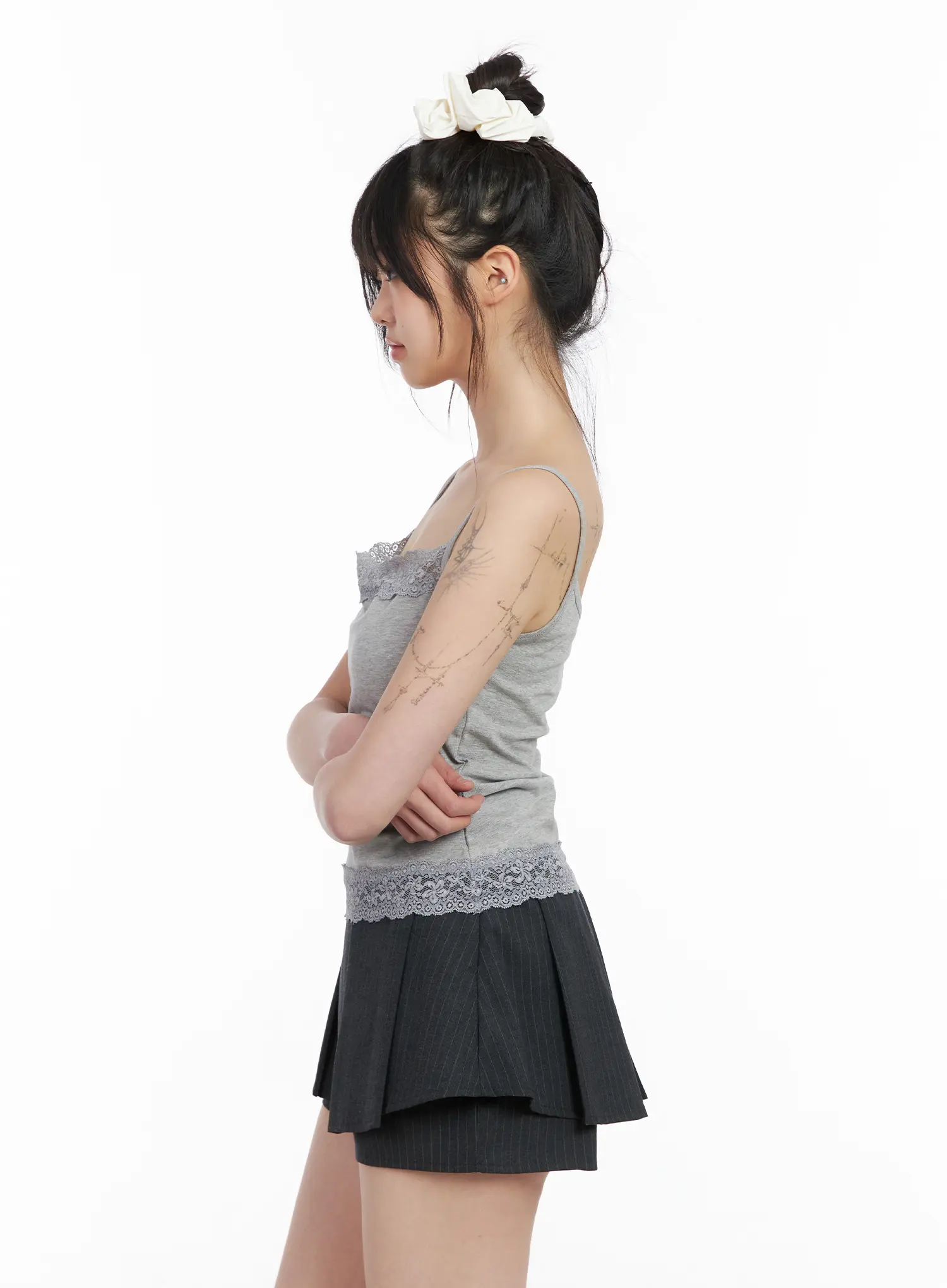Lace Trim Cami Top CM512 - Image 5