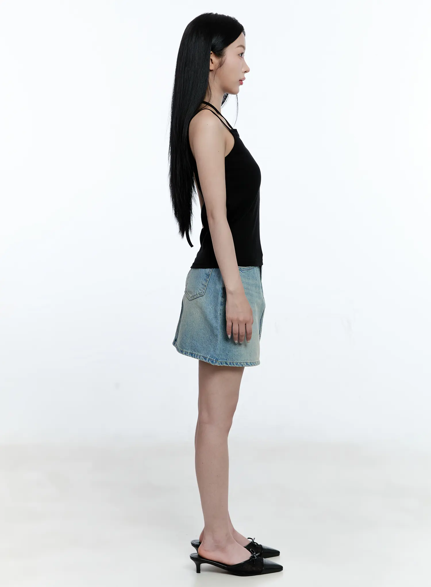 Lace-Trim Halter Tank CG512 - Image 6
