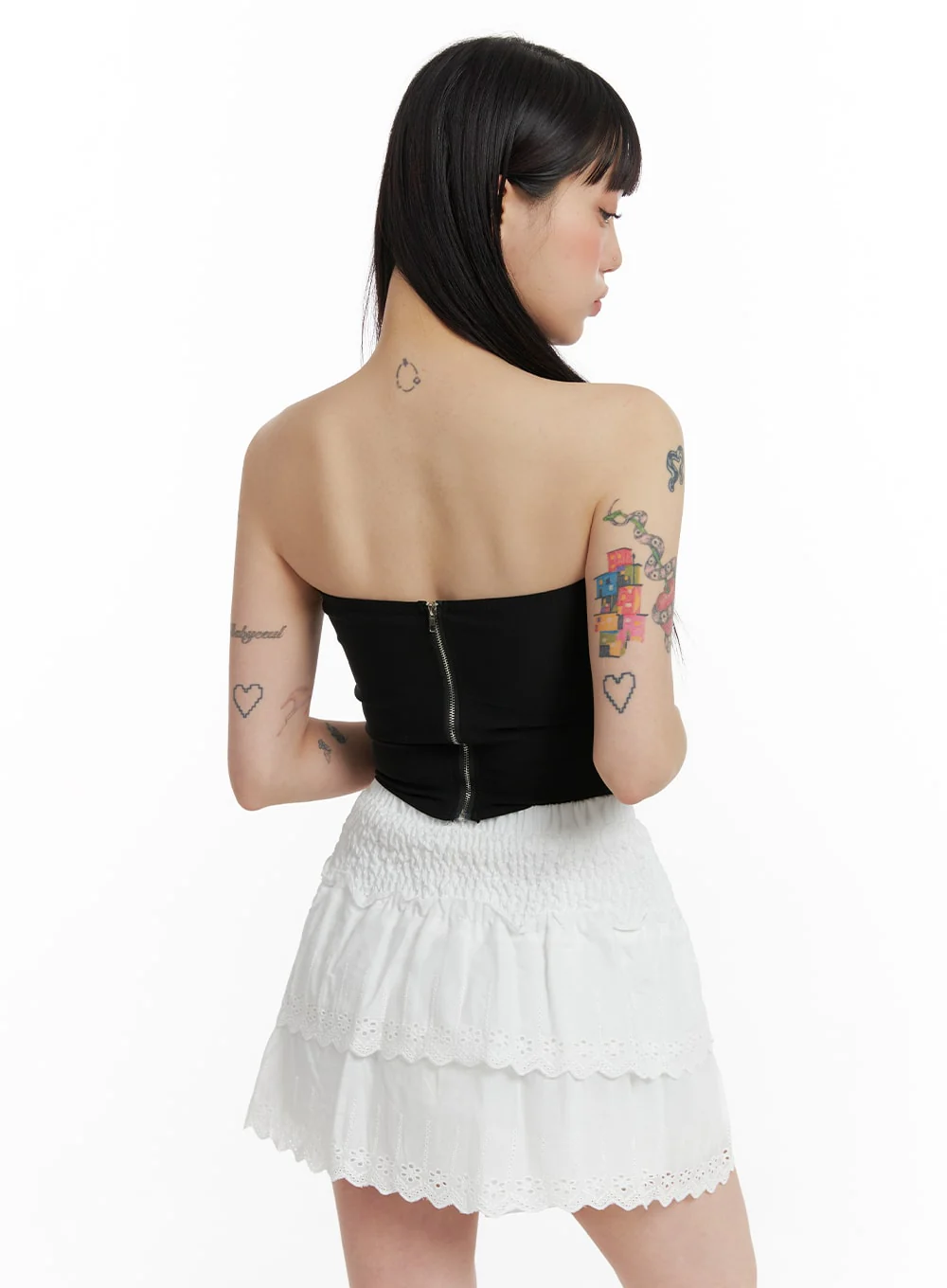 Lace Tube Top IF423 - Image 5