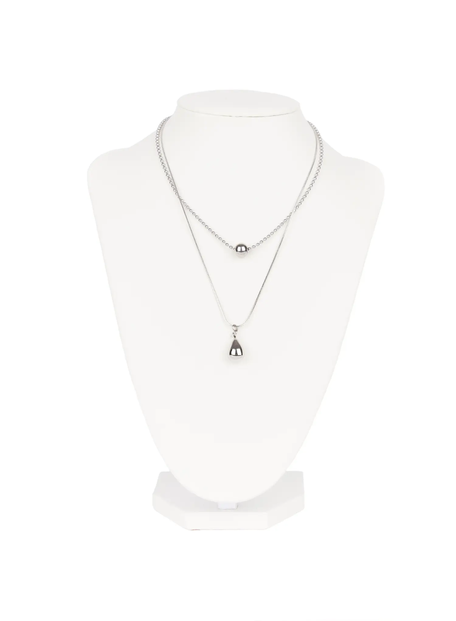 Layered Bead Necklace CD530 - Image 7
