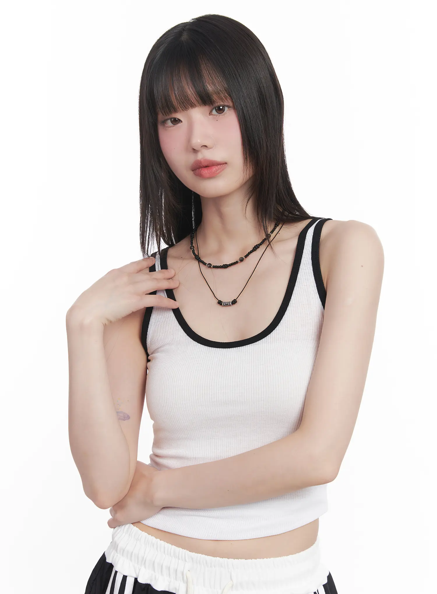 Layered Beaded Necklace CU518 - Image 4