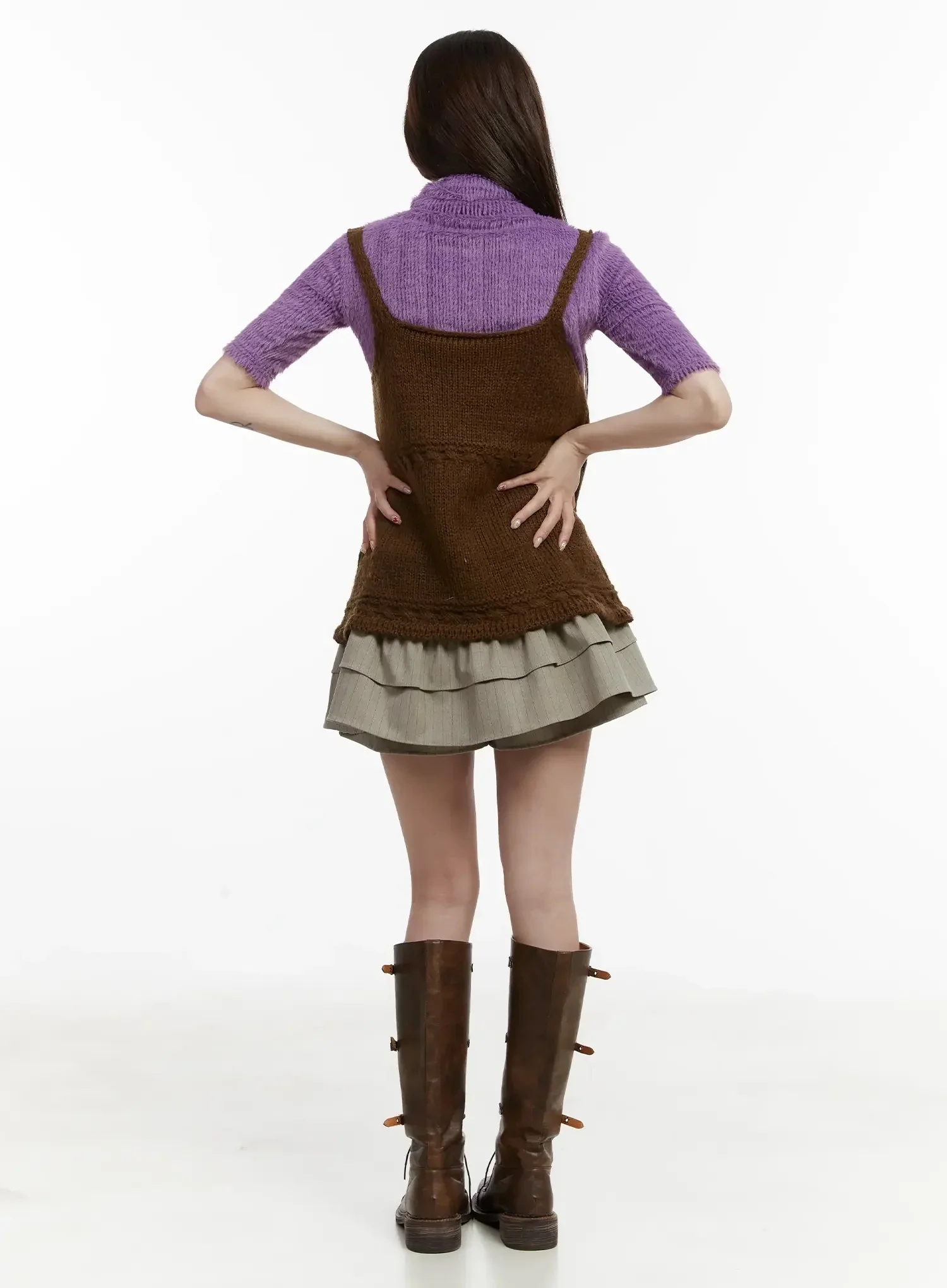 Layered Frill Skort IJ521 - Image 6