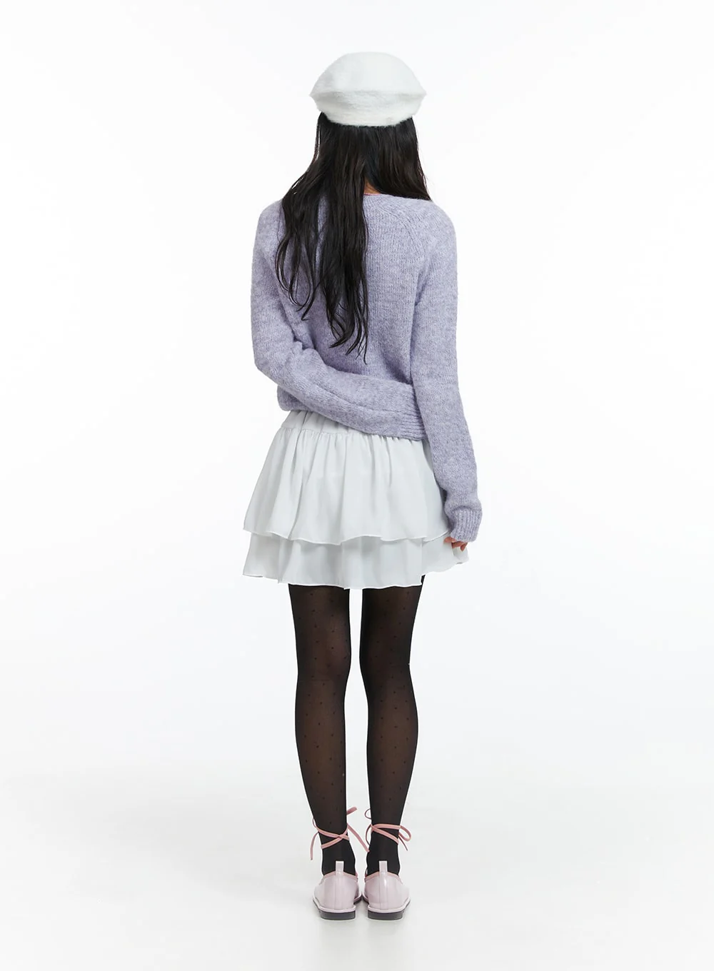 Layered Mini Skirt OJ424 - Image 6