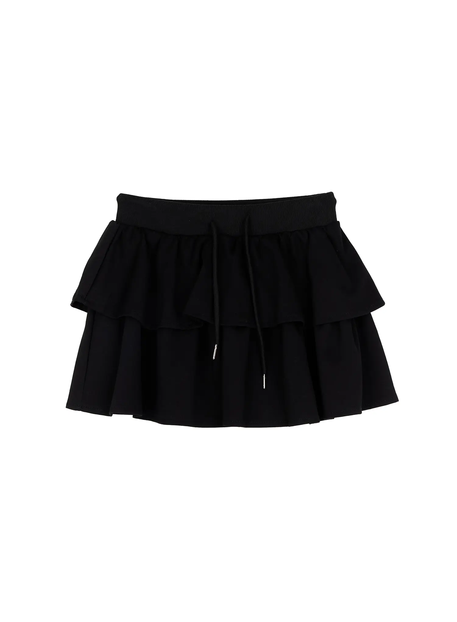 Layered Ruffle Mini Skirt CA501 - Image 11