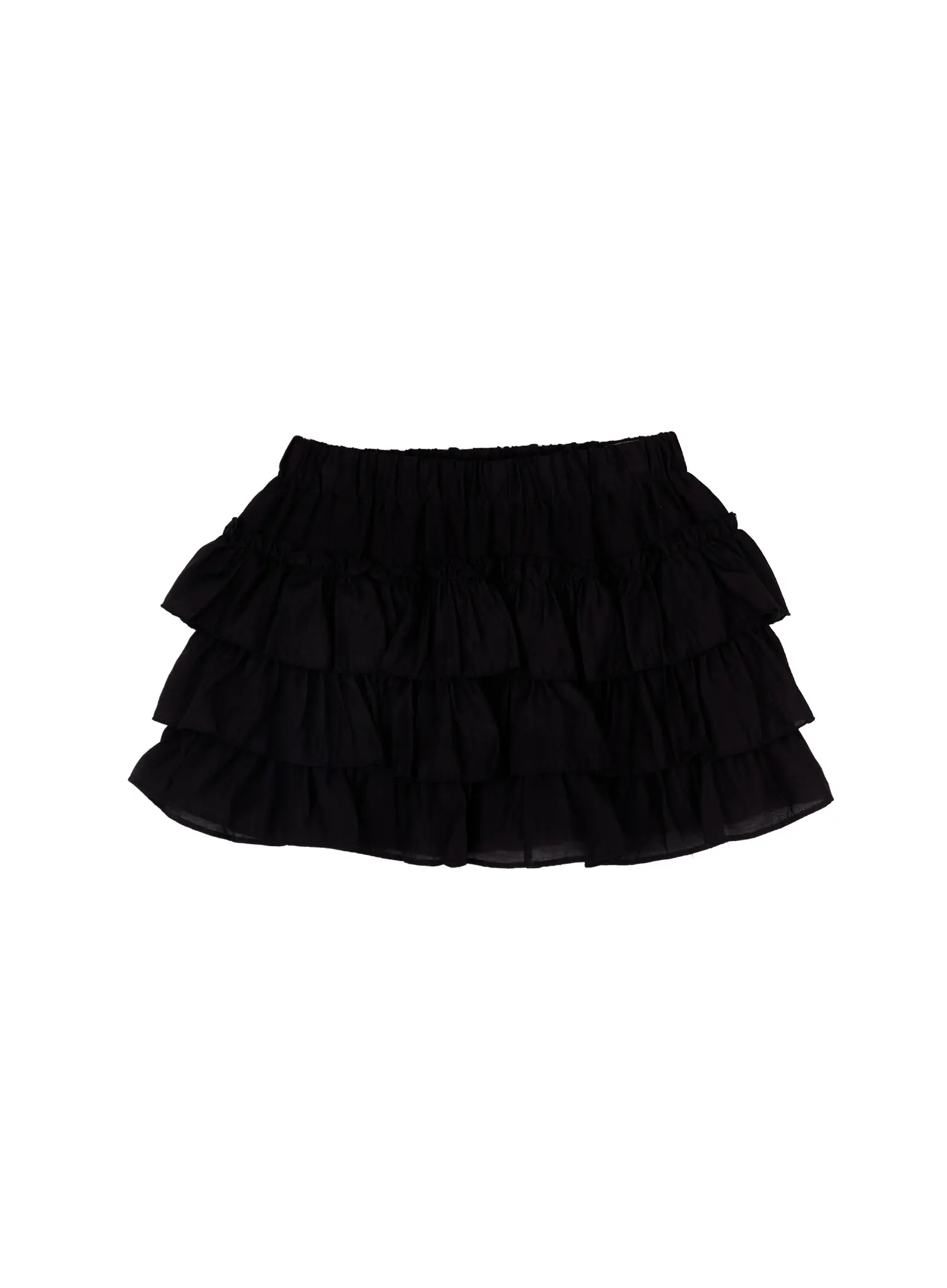 Layered Ruffle Mini Skirt CA516 - Image 11