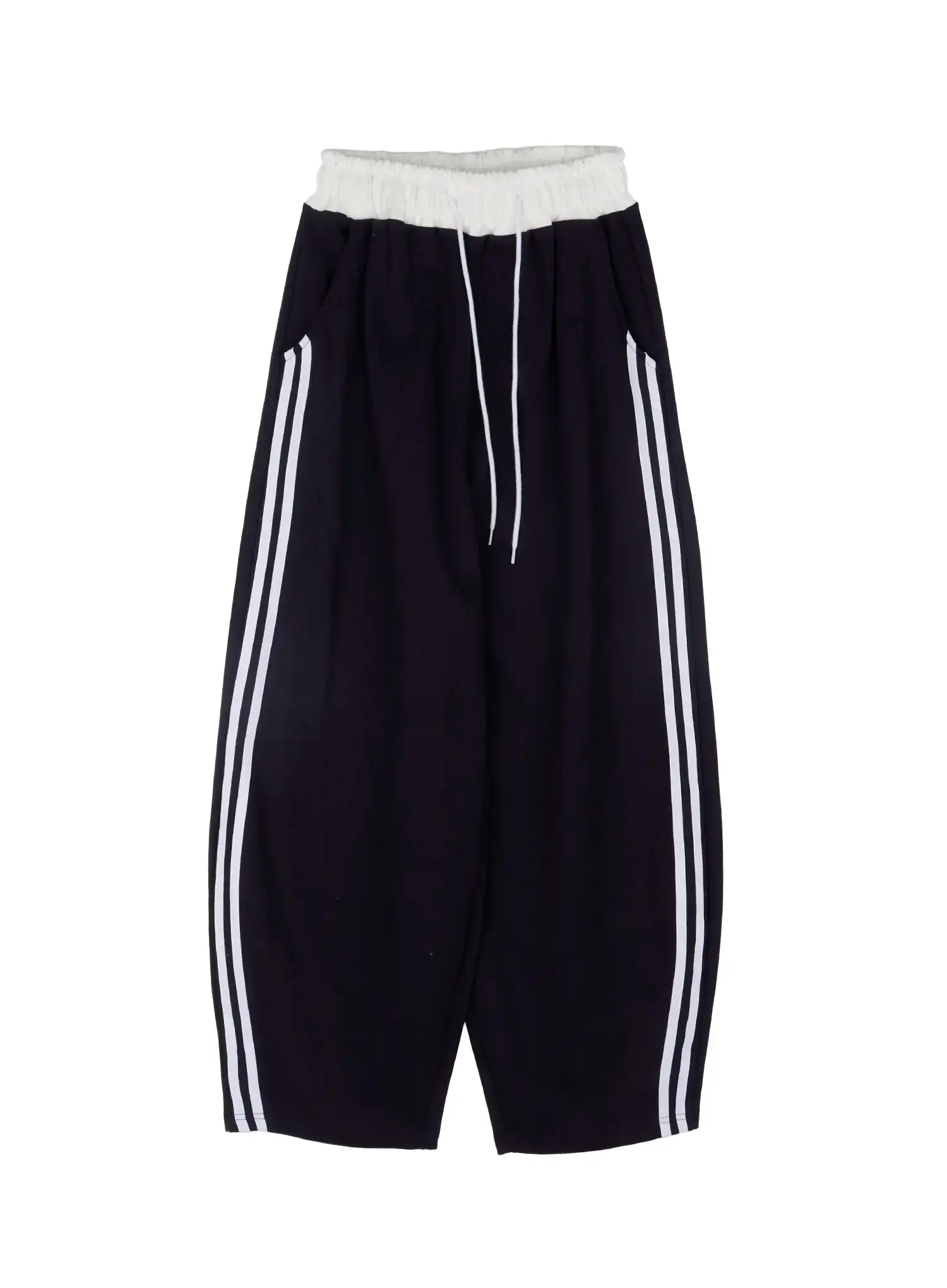 Layered Two-Tone Sweatpants CF506 - Image 13