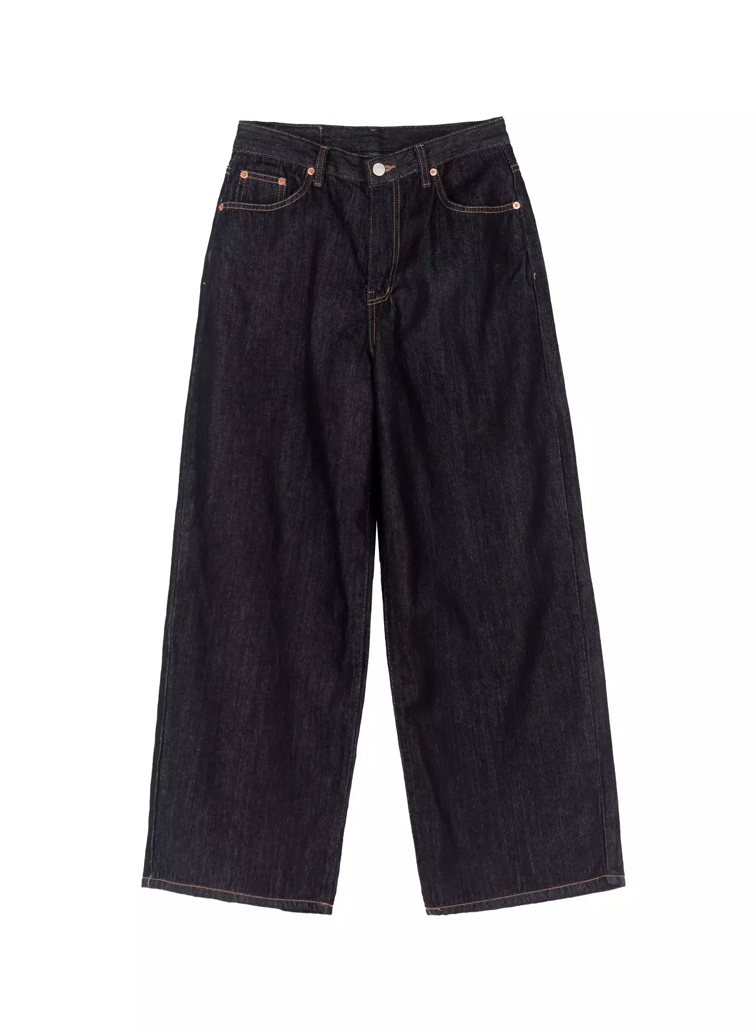 Lena Dark Wash Wide-Leg Jeans IG527 - Image 12