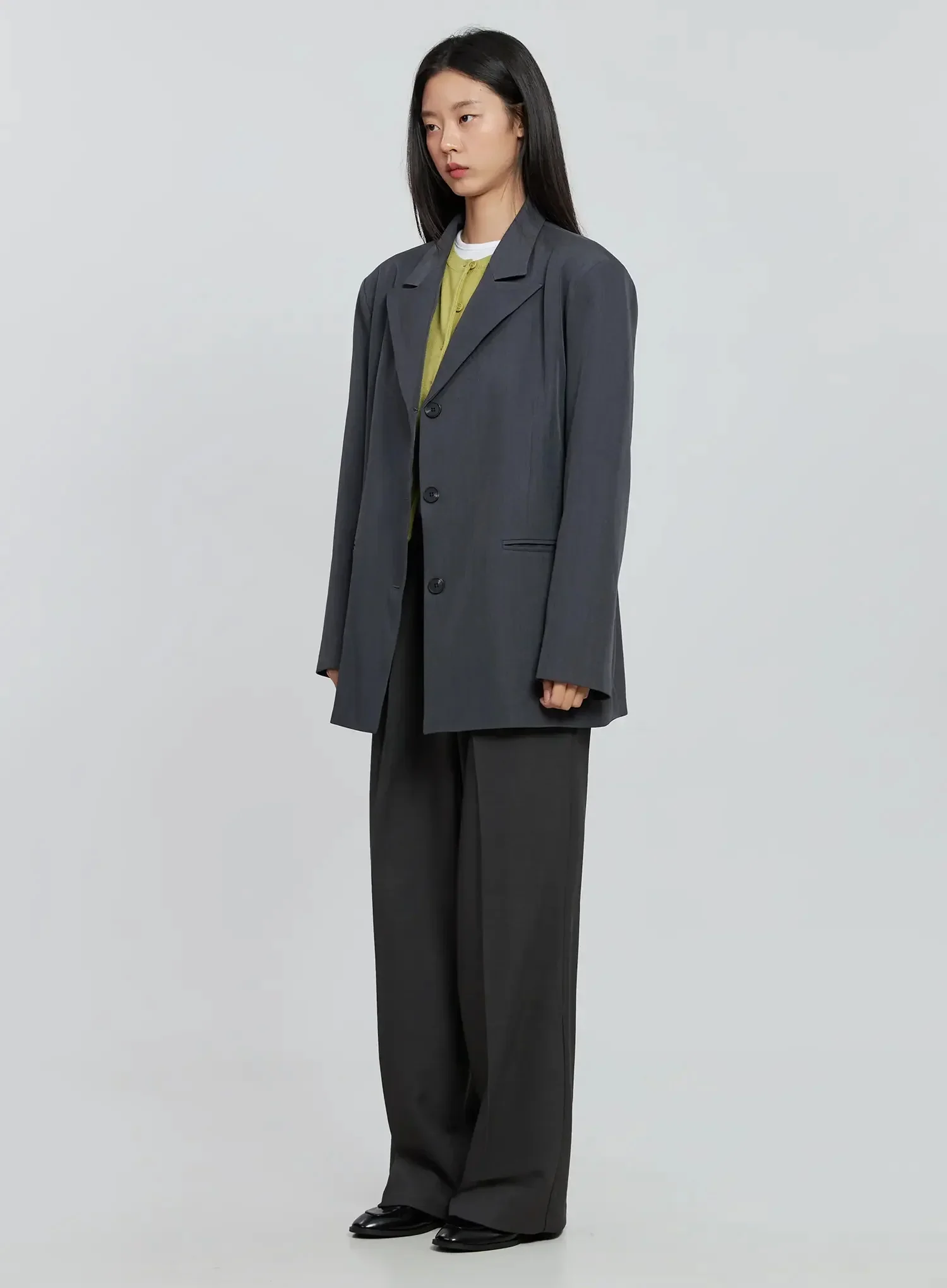 Leonard Oversized Blazer IO530 - Image 5