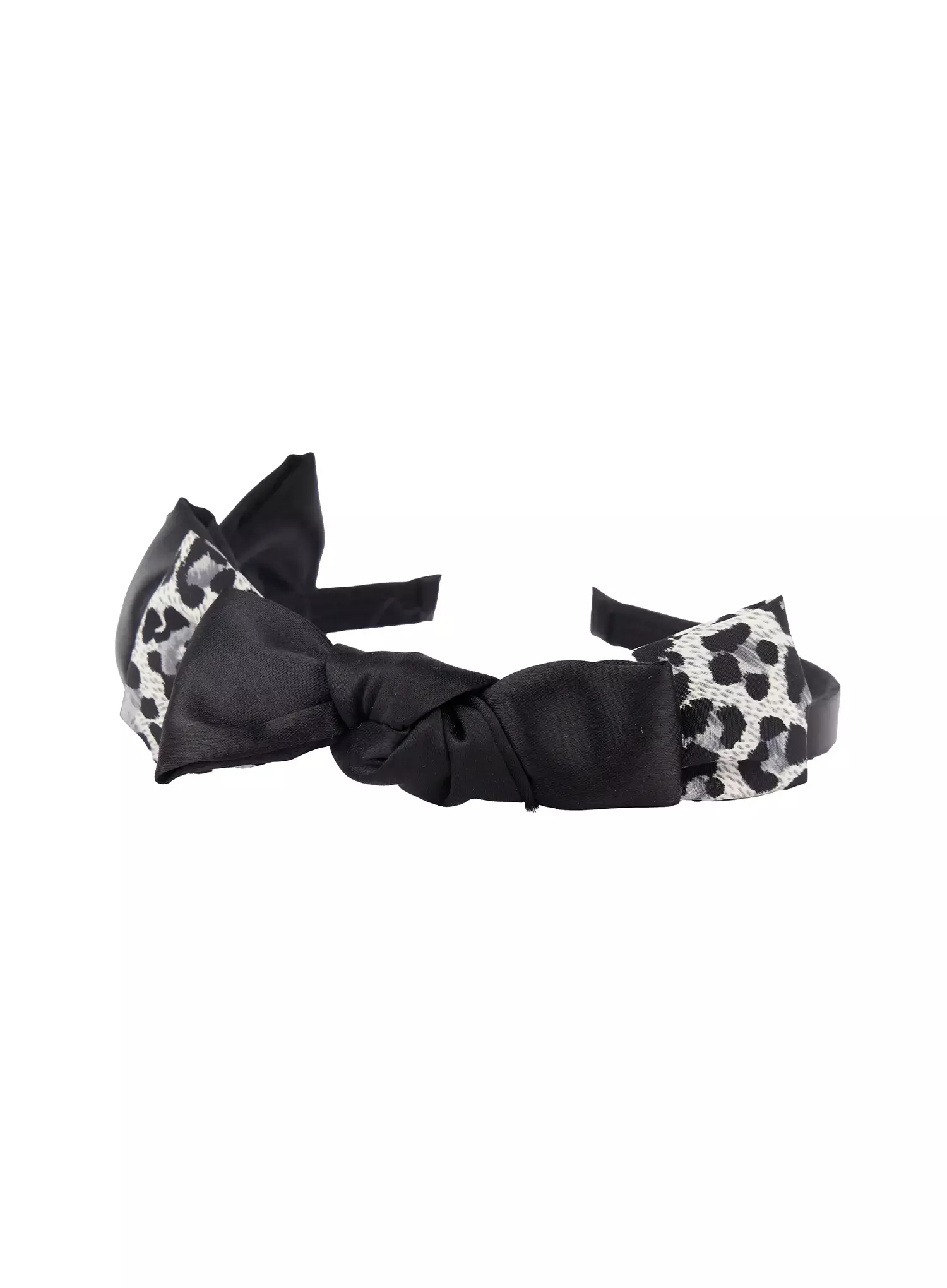 Leopard Satin Bow Headband IM530 - Image 14