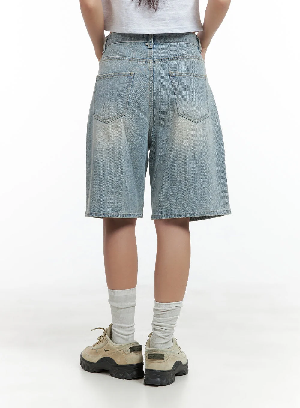 Light Washed Jorts CL417 - Image 6
