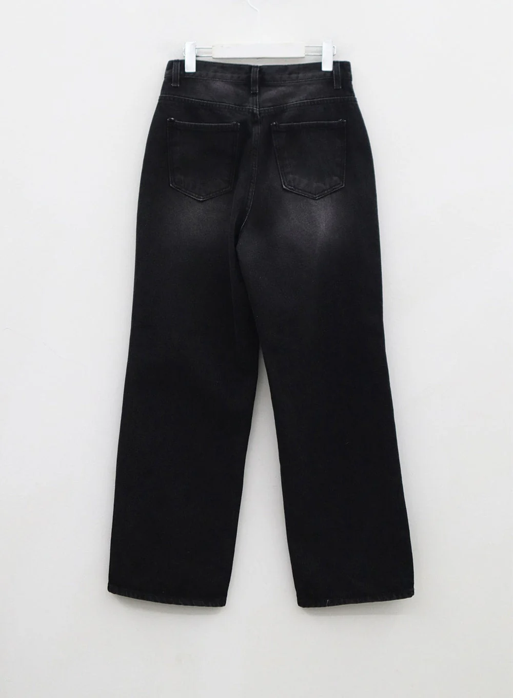 Light Washing Wide Leg Black Jeans CN23 - Image 15