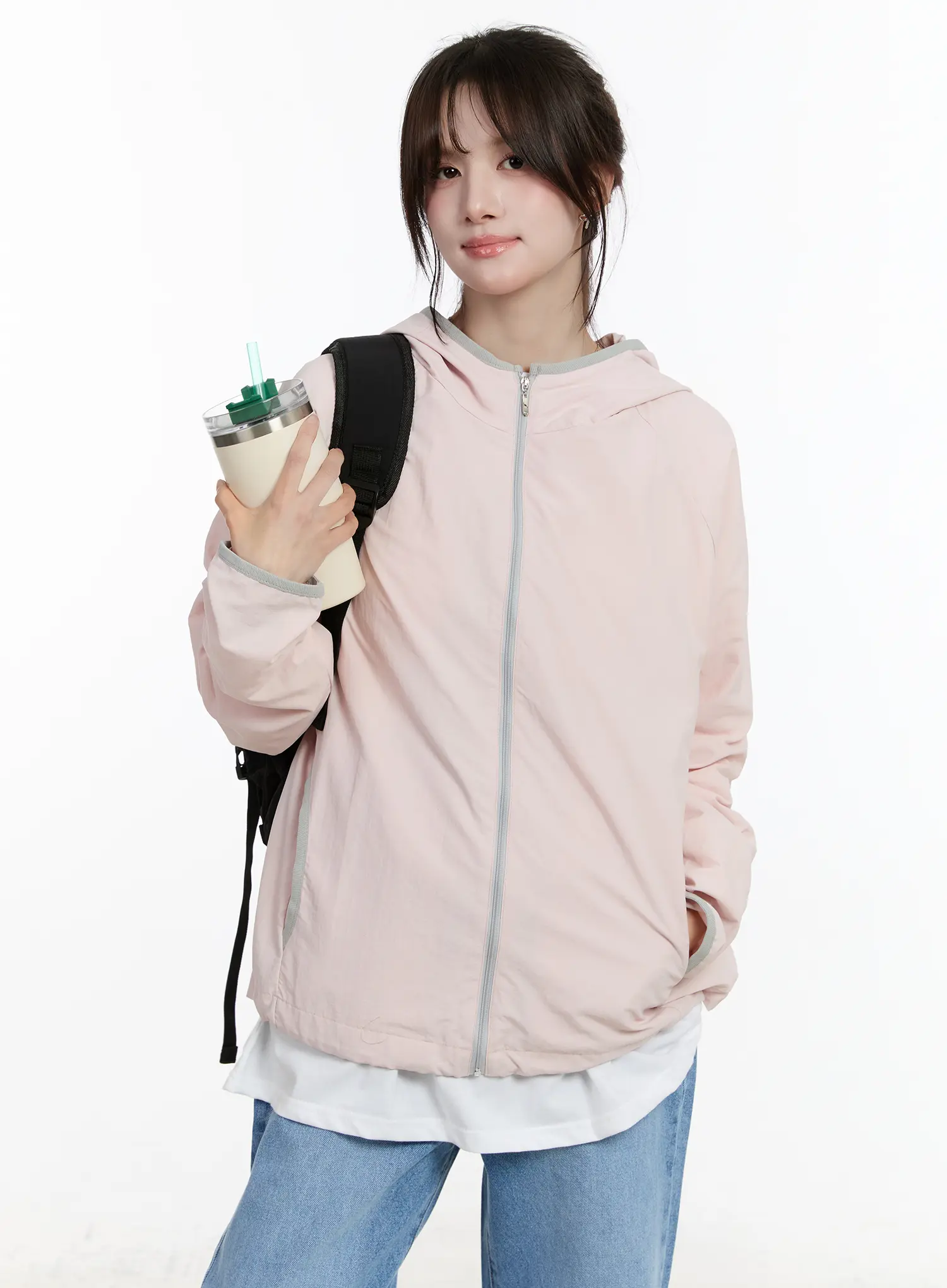 Lightweight Hooded Windbreaker CM505