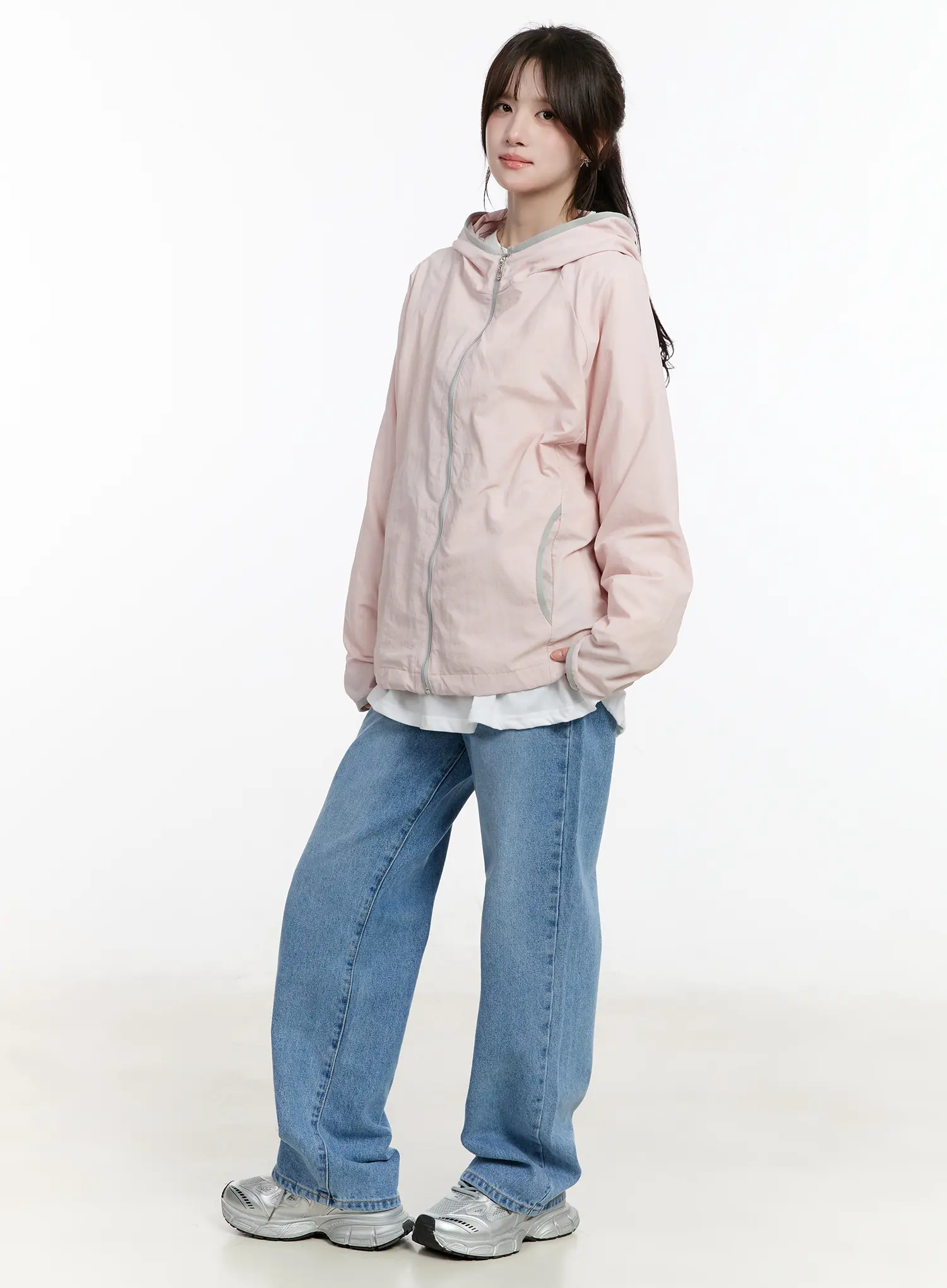 Lightweight Hooded Windbreaker CM505 - Image 8