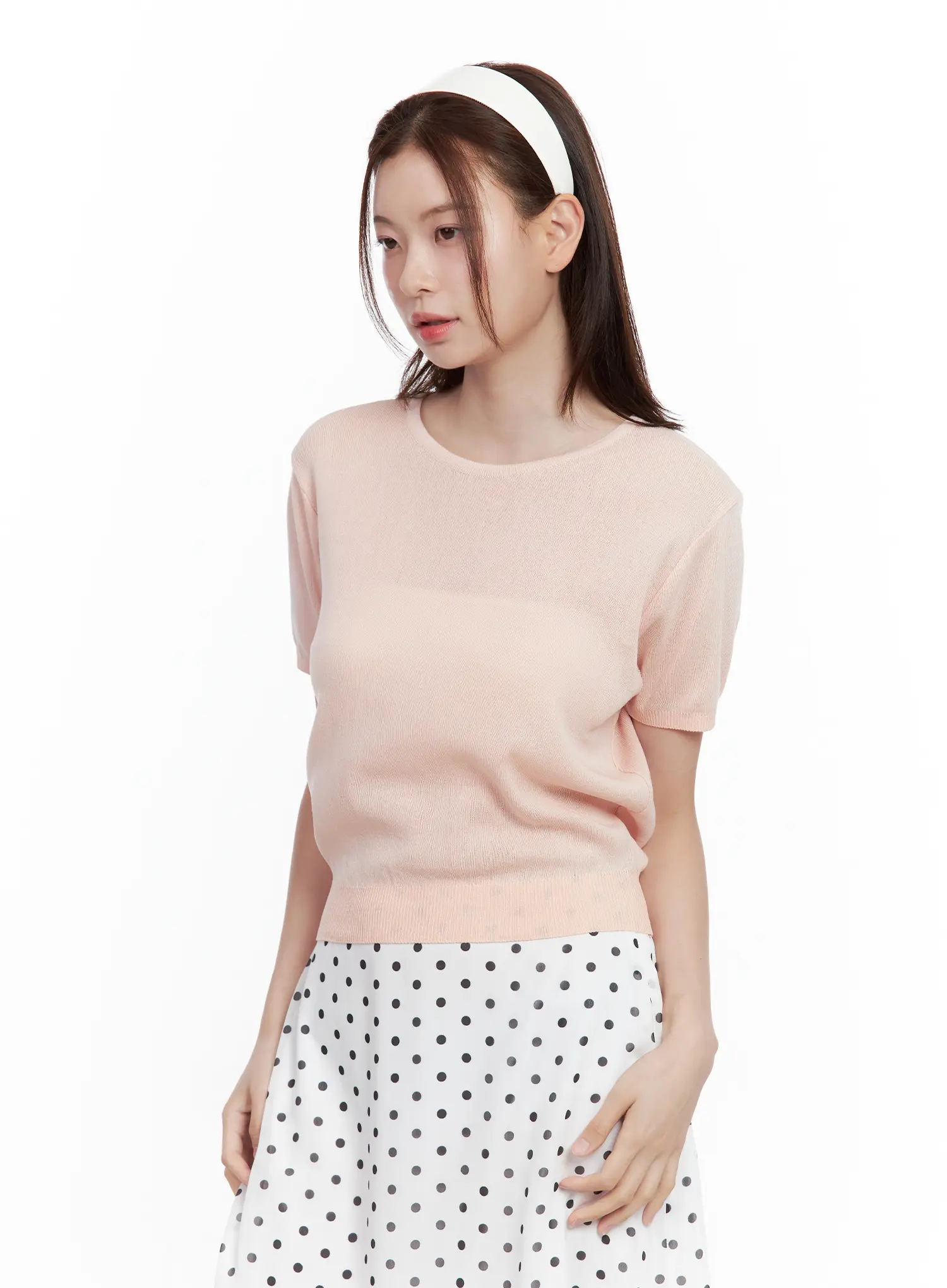 Lightweight Round-Neck Top CL502 - Image 11